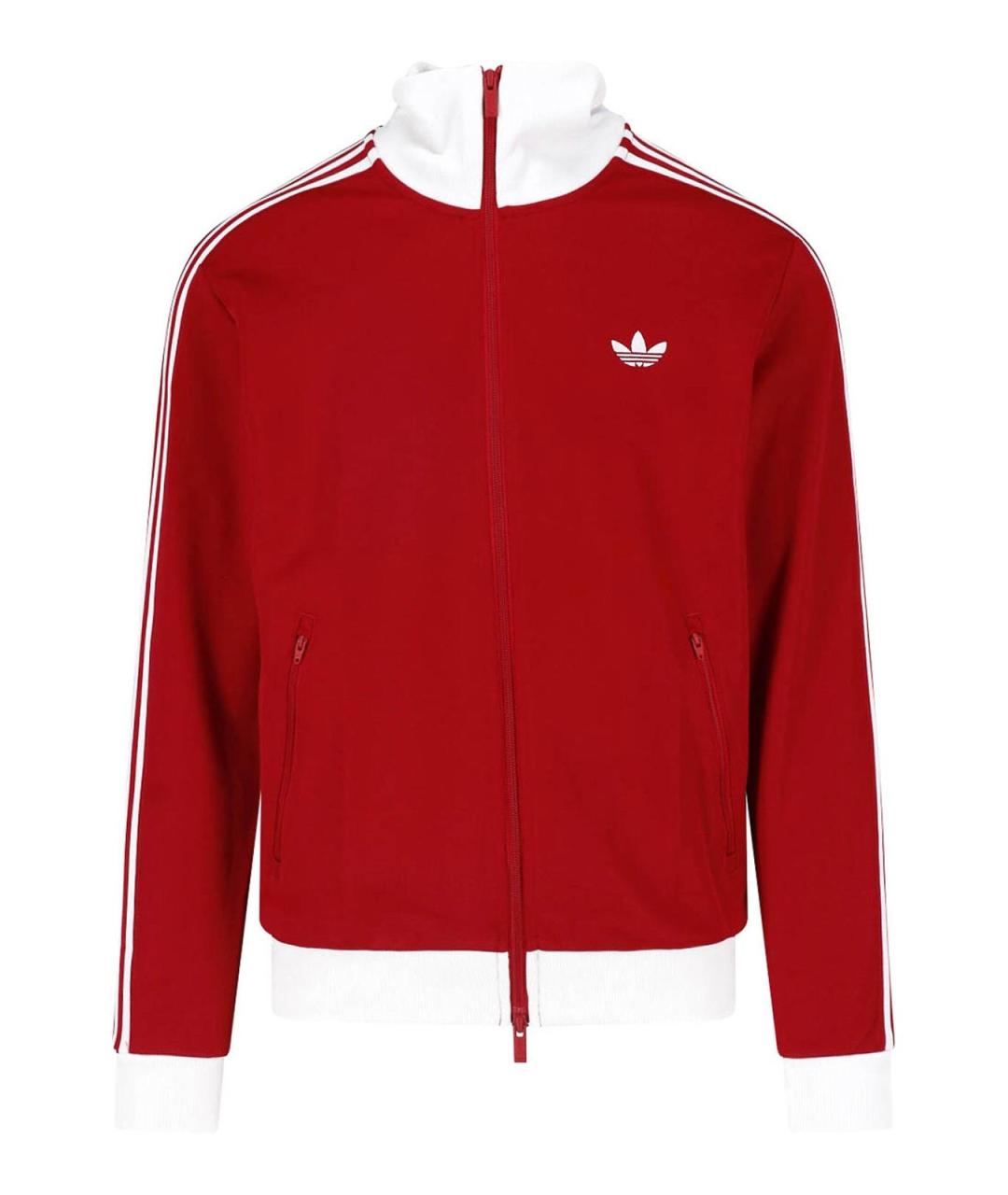 ADIDAS Красный полиэстеровый джемпер / свитер, фото 1