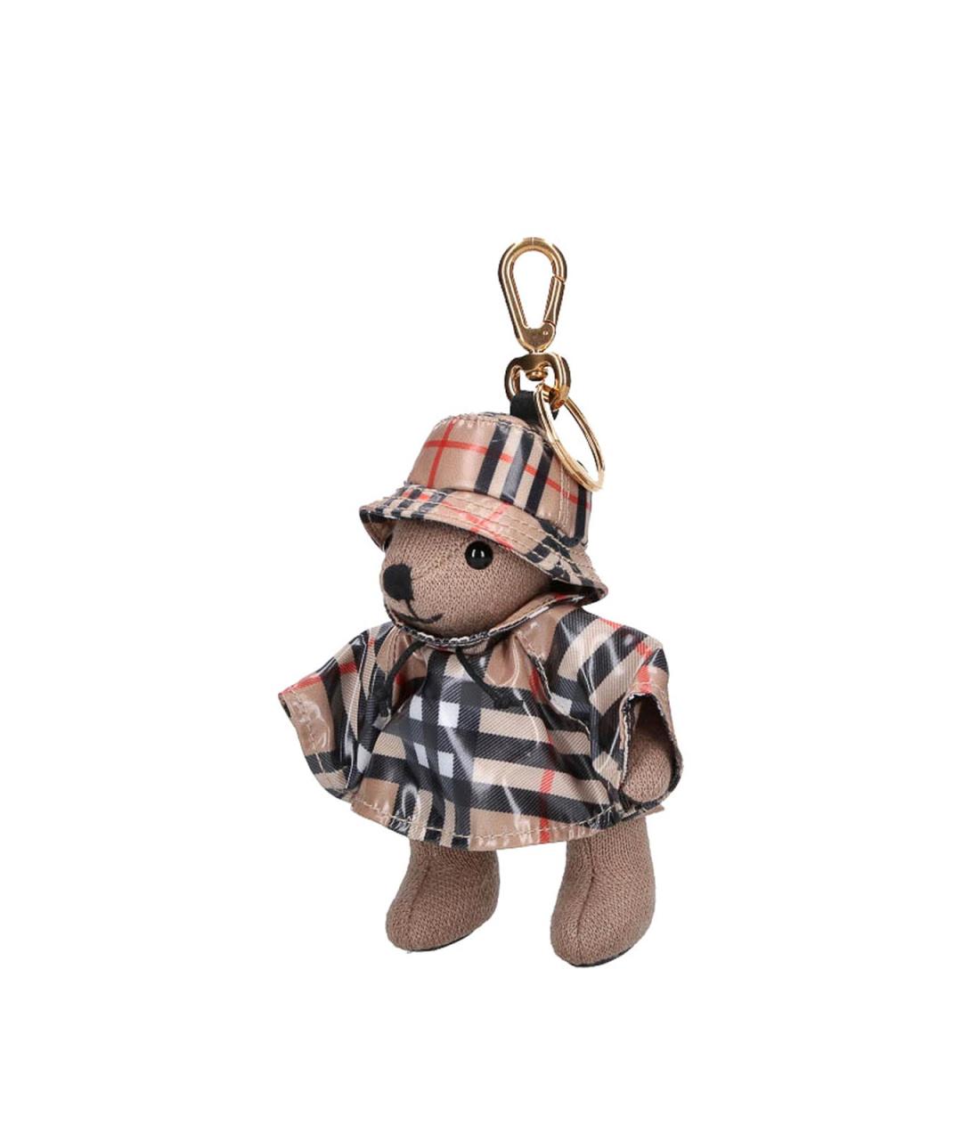 BURBERRY Бежевый брелок, фото 2