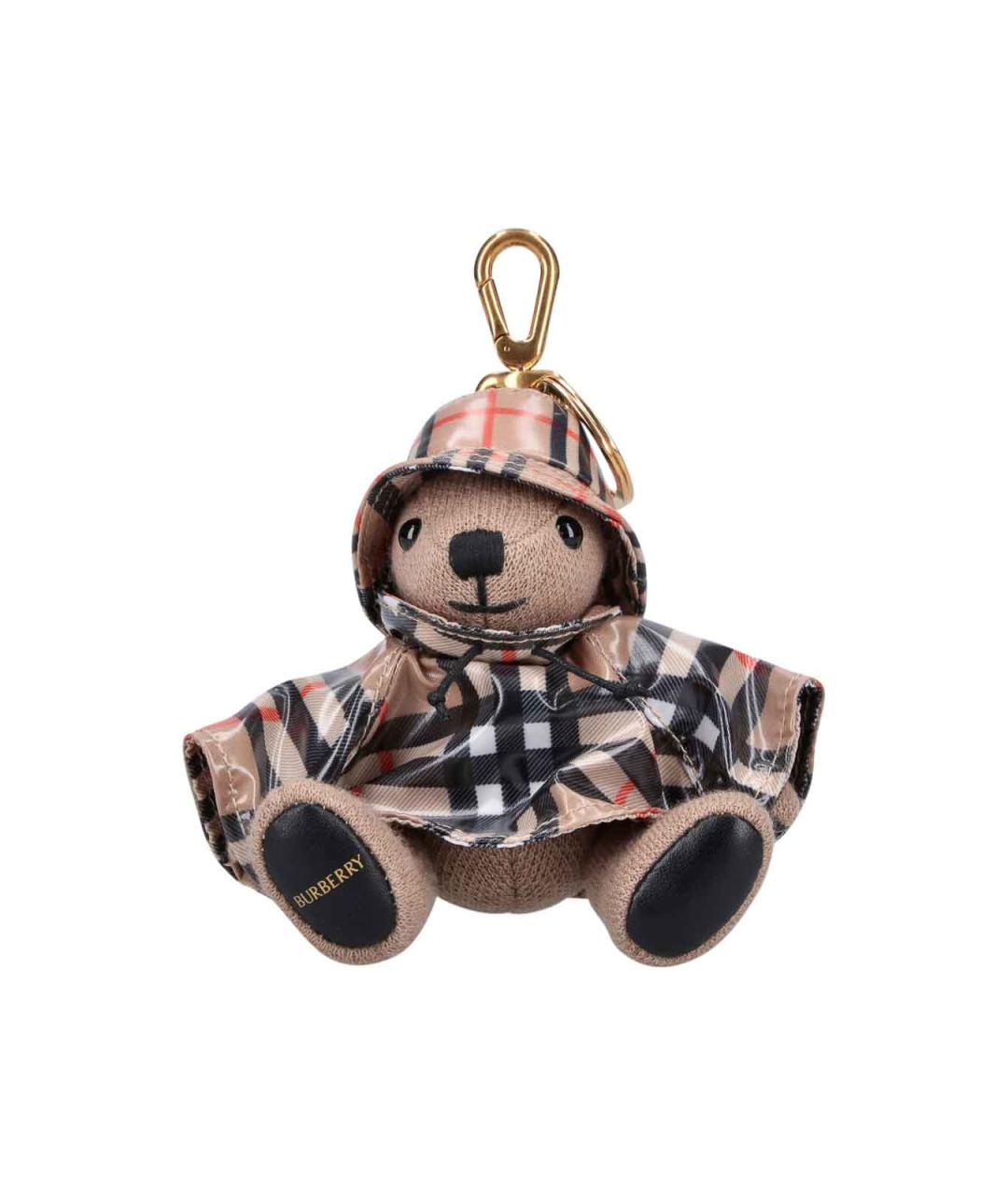 BURBERRY Бежевый брелок, фото 4