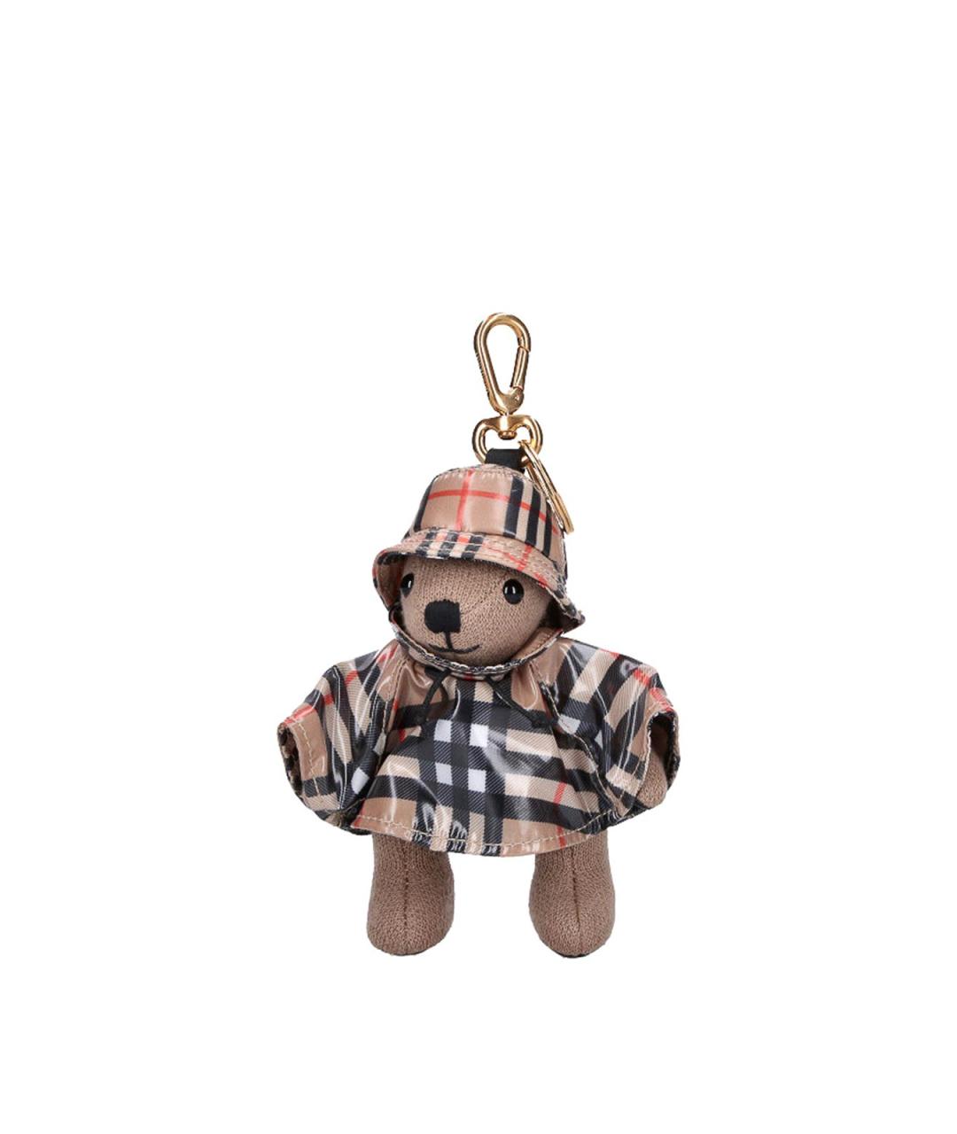 BURBERRY Бежевый брелок, фото 1