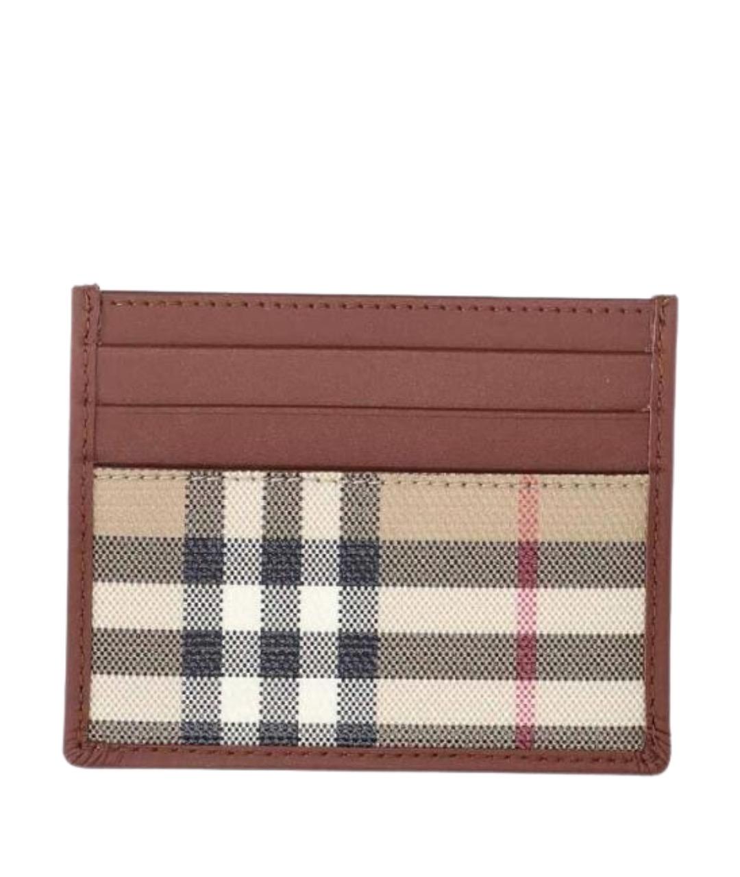 BURBERRY Бежевый кардхолдер, фото 1