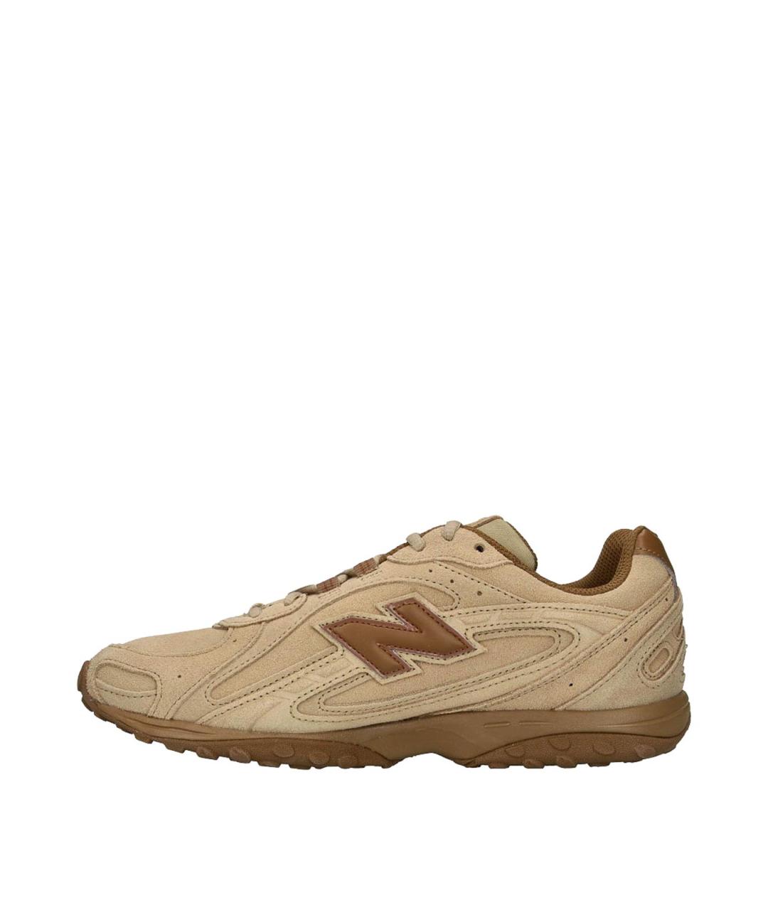 NEW BALANCE Бежевые замшевые кроссовки, фото 3
