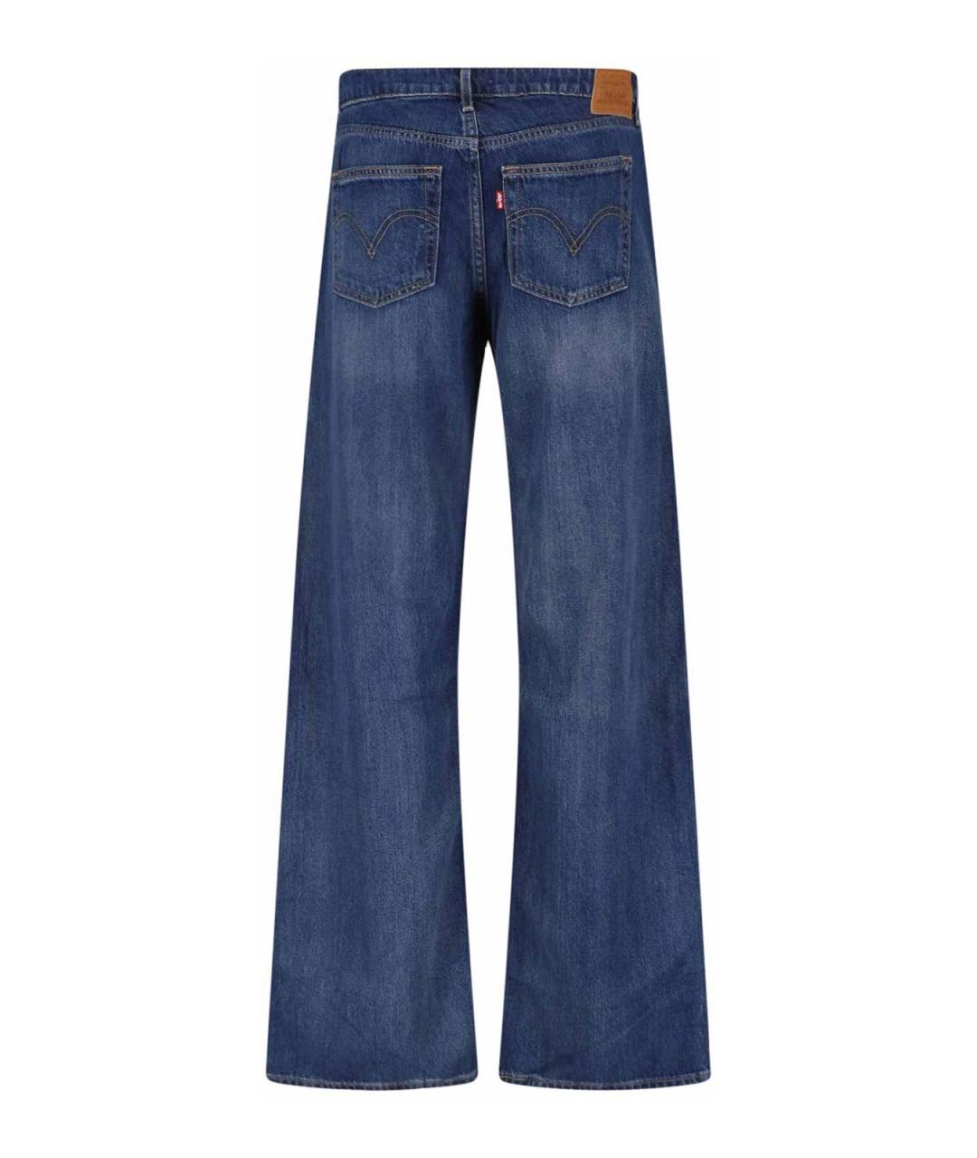 LEVI'S Синие хлопковые джинсы клеш, фото 2