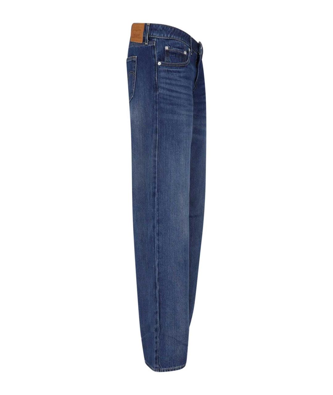 LEVI'S Синие хлопковые джинсы клеш, фото 3