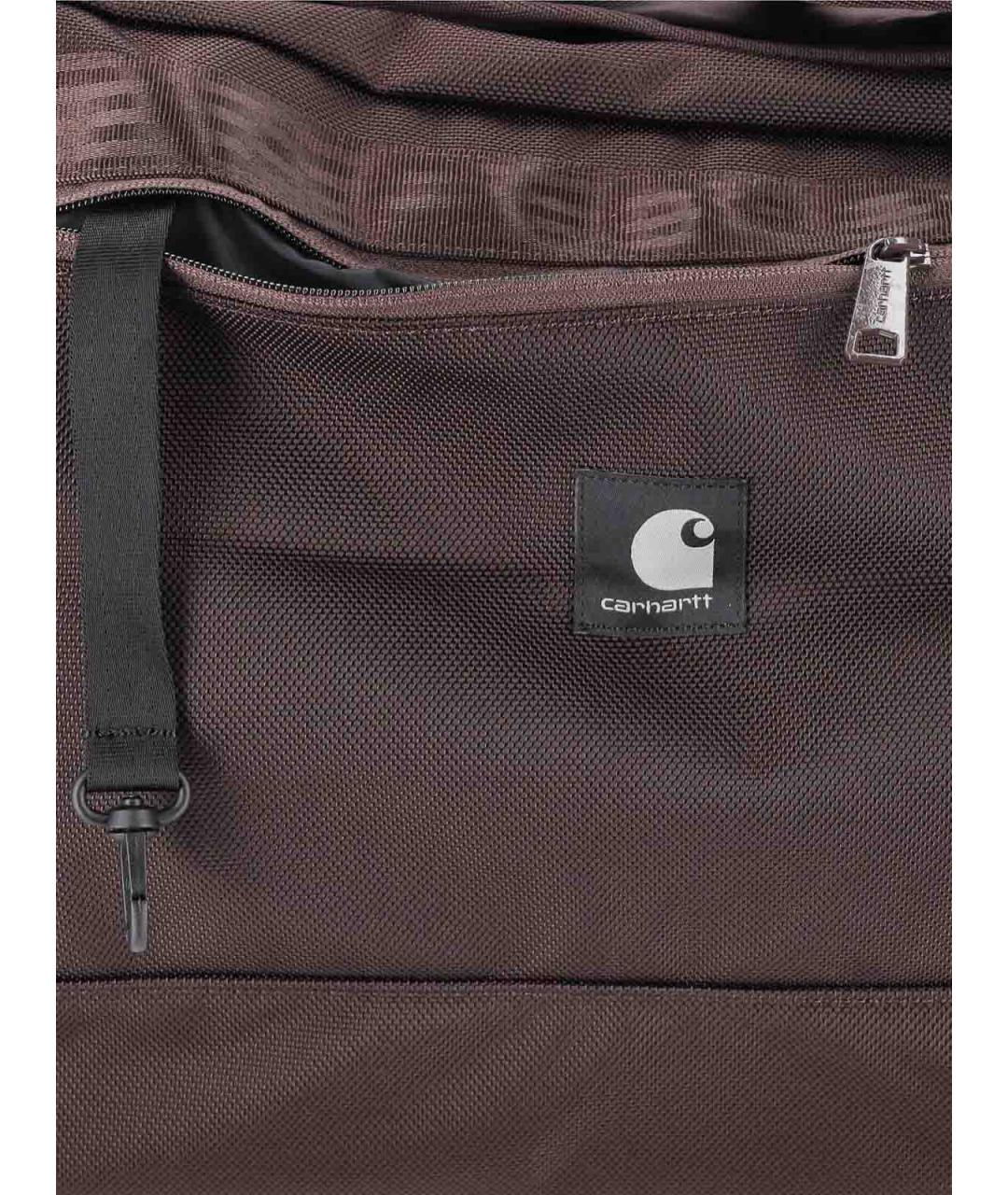 CARHARTT Коричневая нейлоновая дорожная/спортивная сумка, фото 5