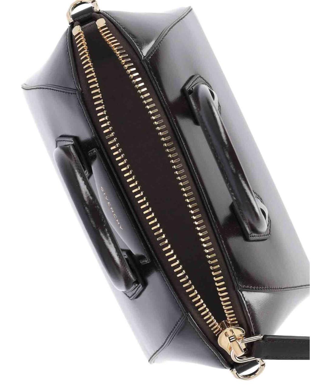 GIVENCHY Коричневая кожаная сумка тоут, фото 4
