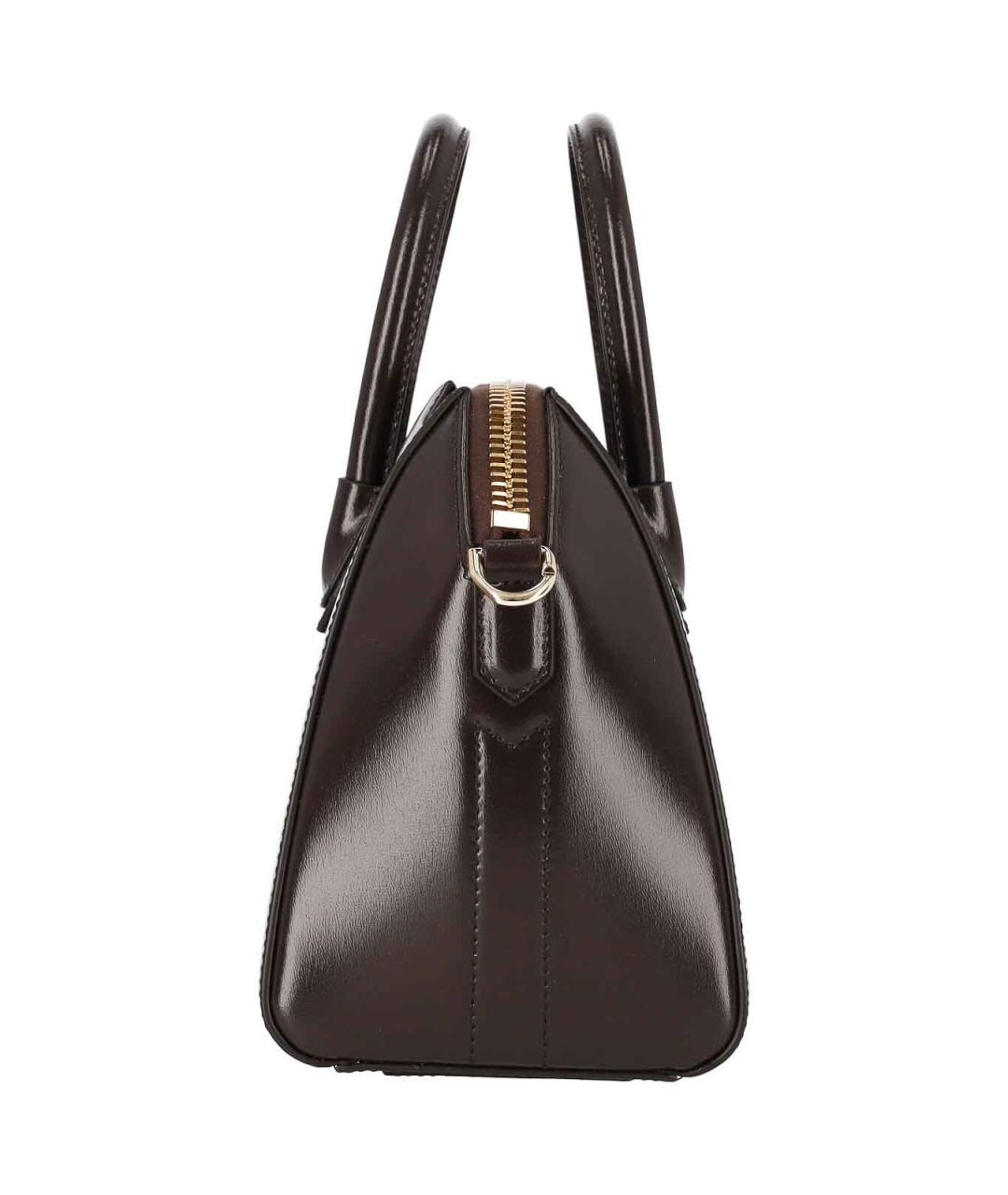 GIVENCHY Коричневая кожаная сумка тоут, фото 5