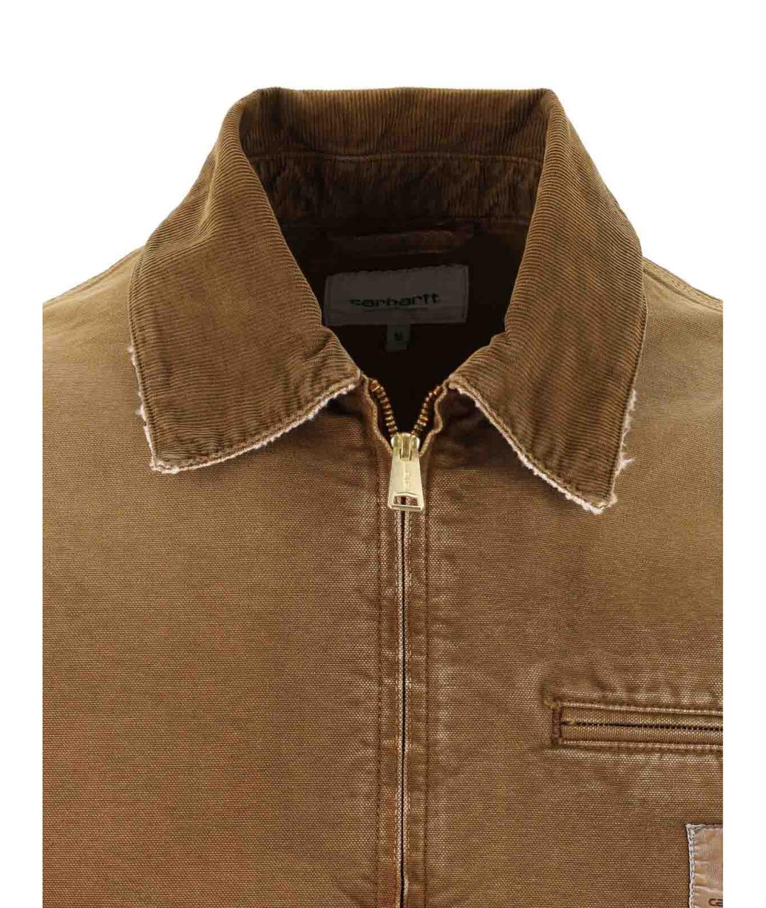 CARHARTT Коричневая хлопковая куртка, фото 4