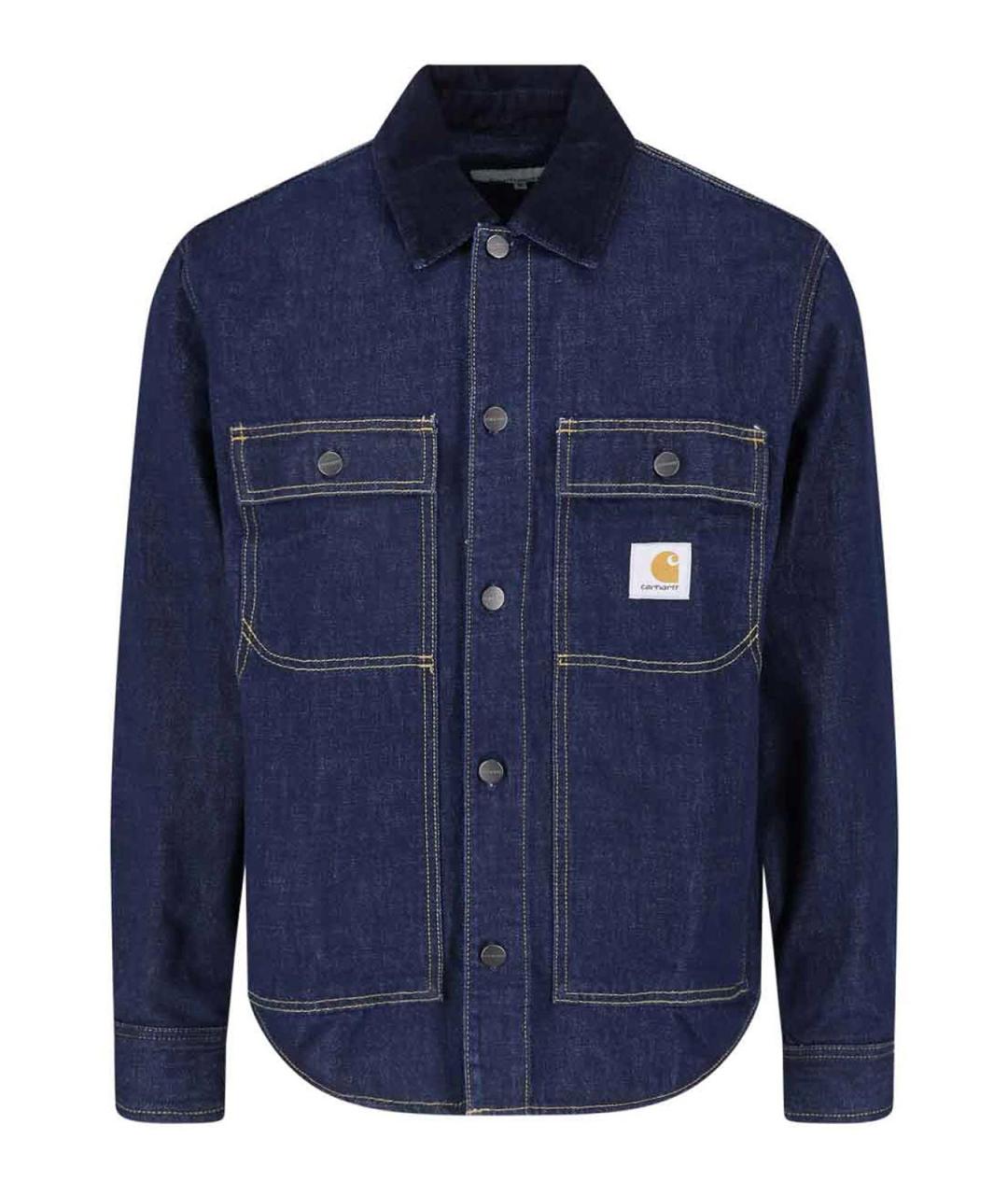 CARHARTT Синяя хлопковая куртка, фото 1