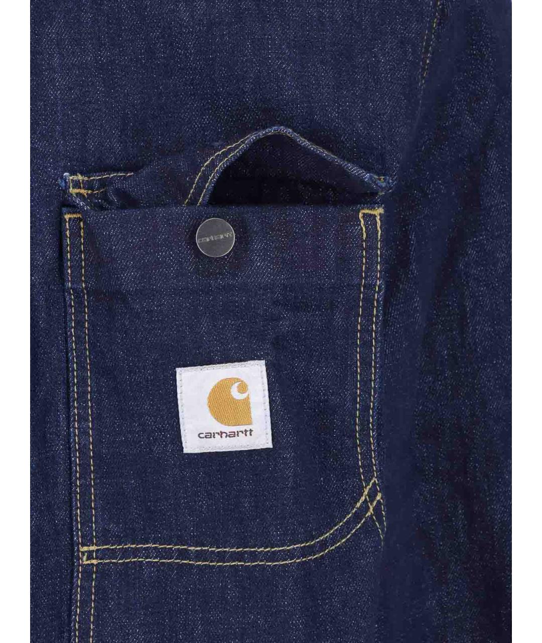 CARHARTT Синяя хлопковая куртка, фото 3