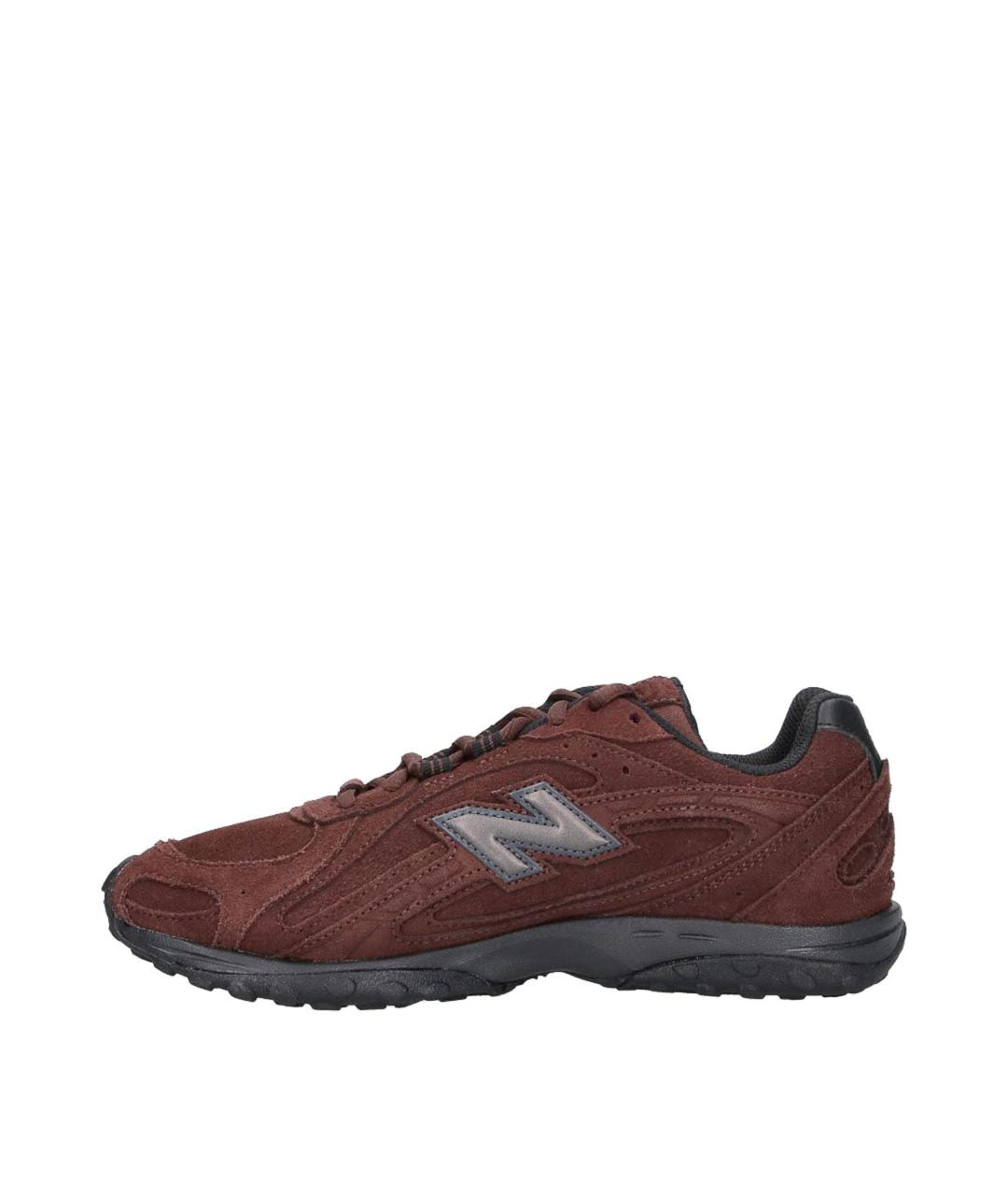 NEW BALANCE Коричневые замшевые кроссовки, фото 3