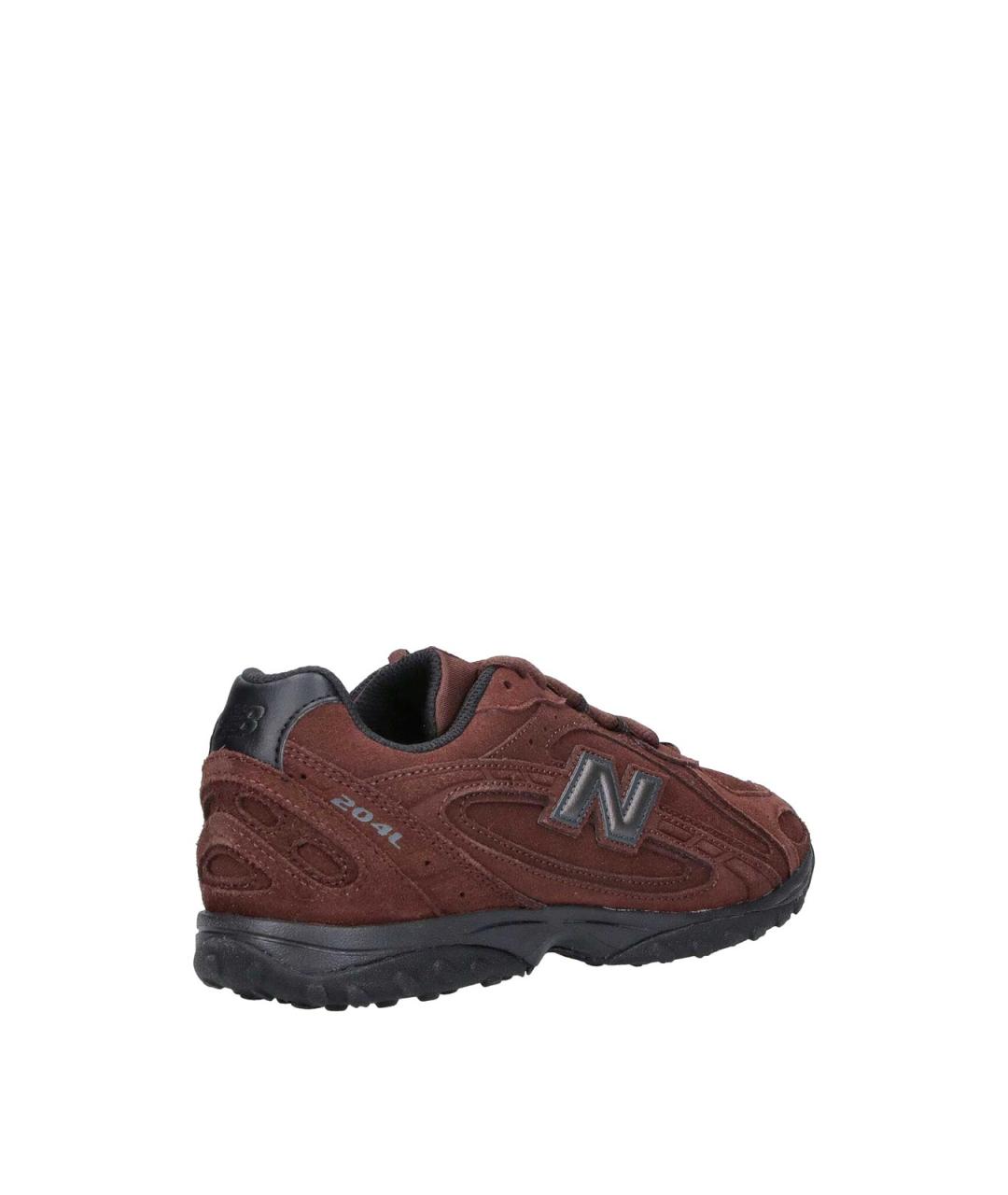NEW BALANCE Коричневые замшевые кроссовки, фото 4