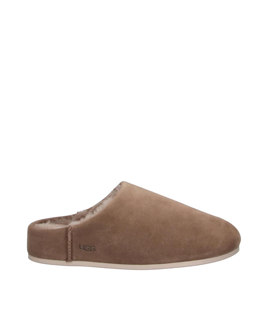 UGG Коричневые замшевые мюли, фото 1