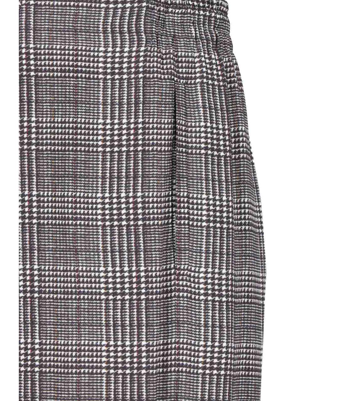 ERMANNO SCERVINO Мульти вискозные прямые брюки, фото 4