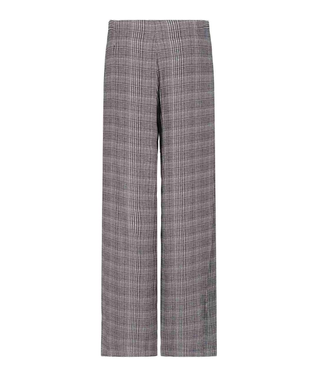 ERMANNO SCERVINO Мульти вискозные прямые брюки, фото 2