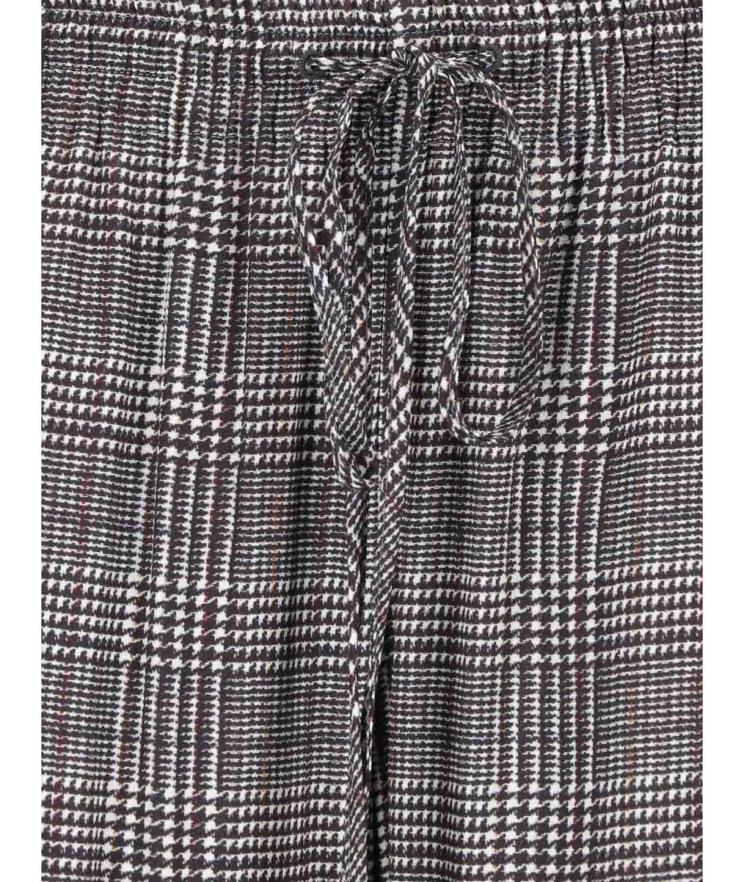 ERMANNO SCERVINO Мульти вискозные прямые брюки, фото 5