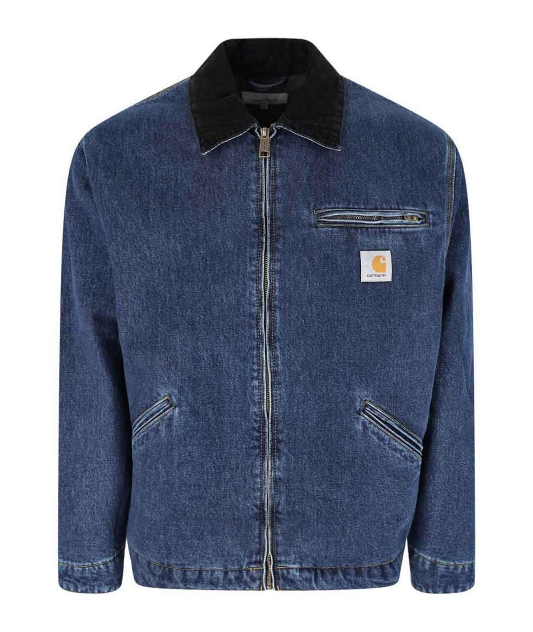 CARHARTT Синяя хлопковая куртка, фото 1