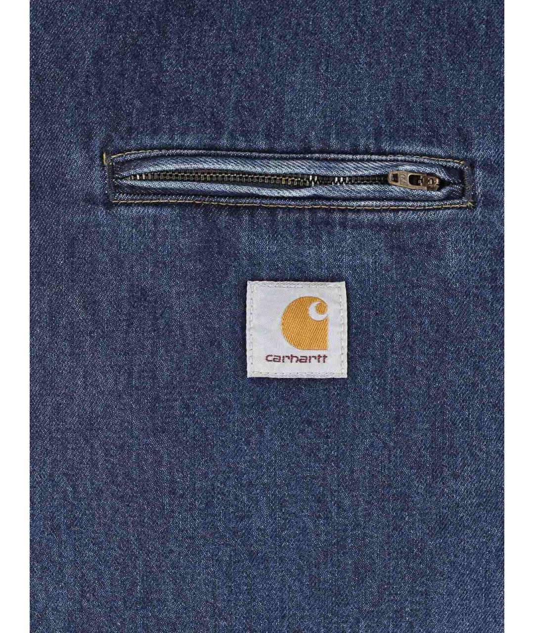 CARHARTT Синяя хлопковая куртка, фото 4