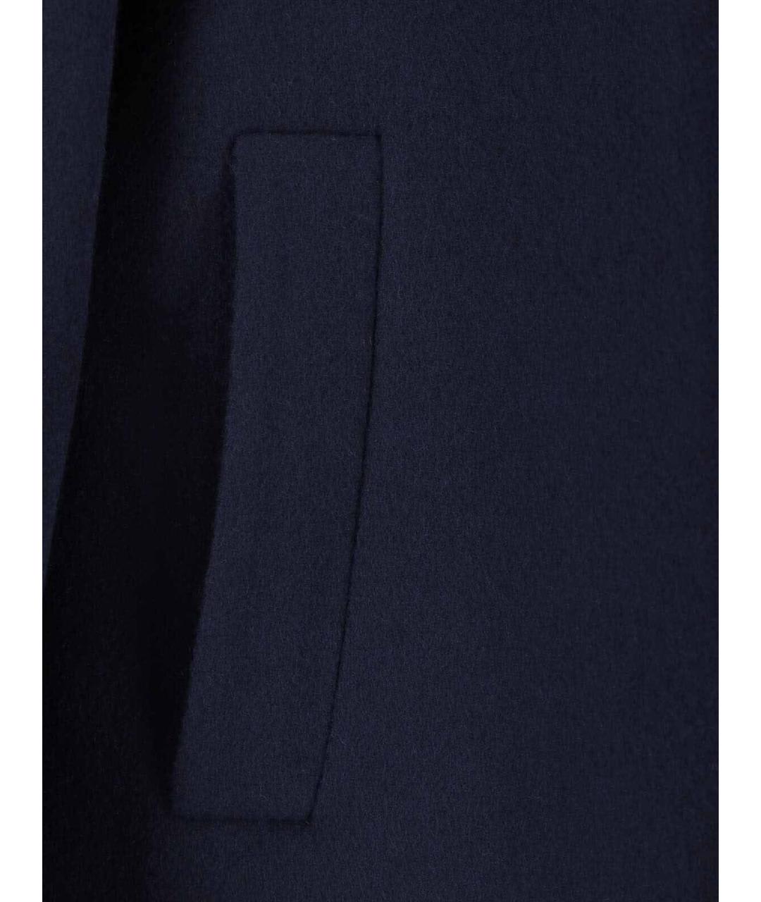 BURBERRY Синяя шерстяная куртка, фото 4