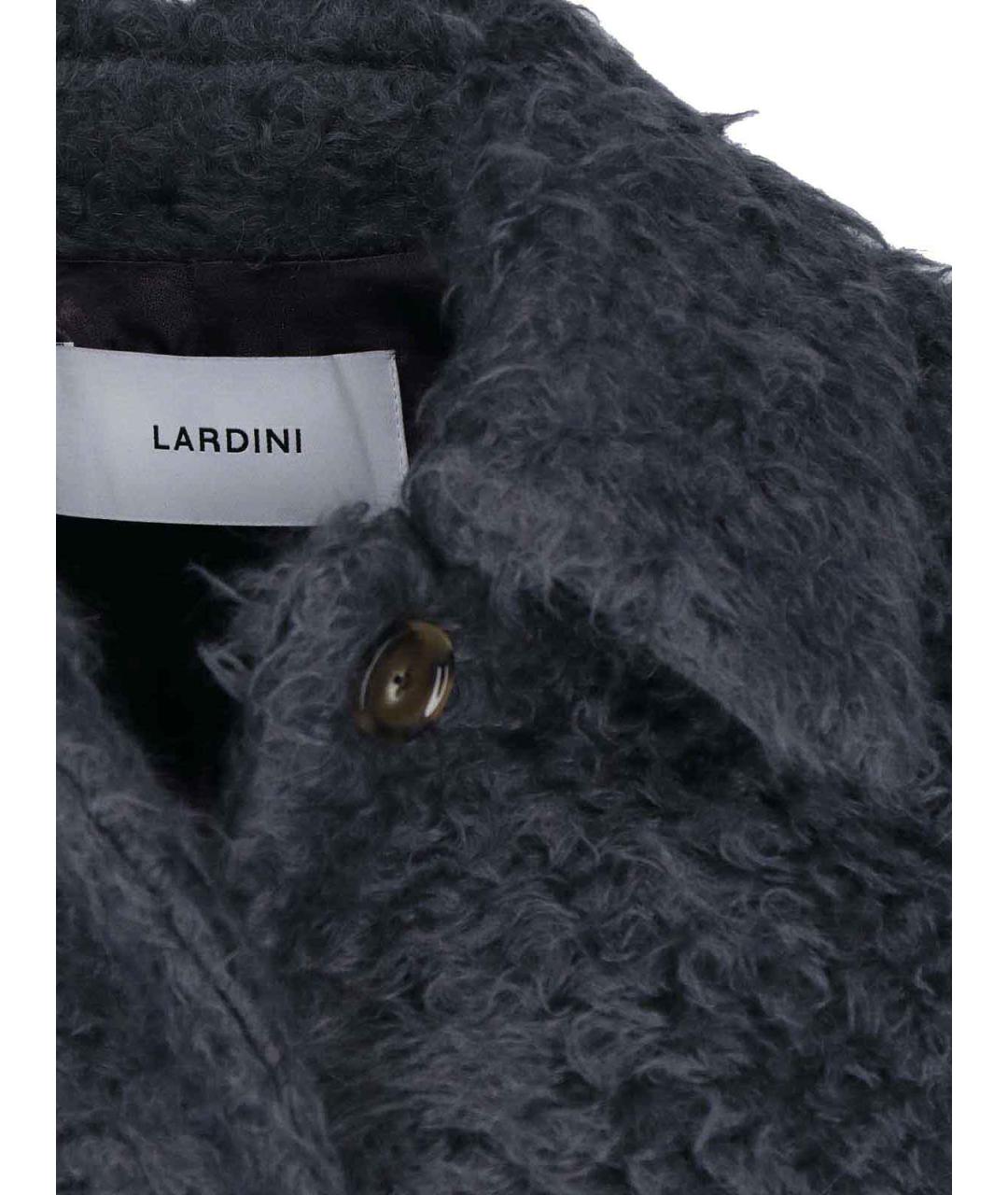 LARDINI Серая шерстяная куртка, фото 5