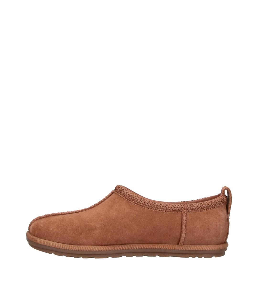 UGG Коричневые замшевые лоферы, фото 3