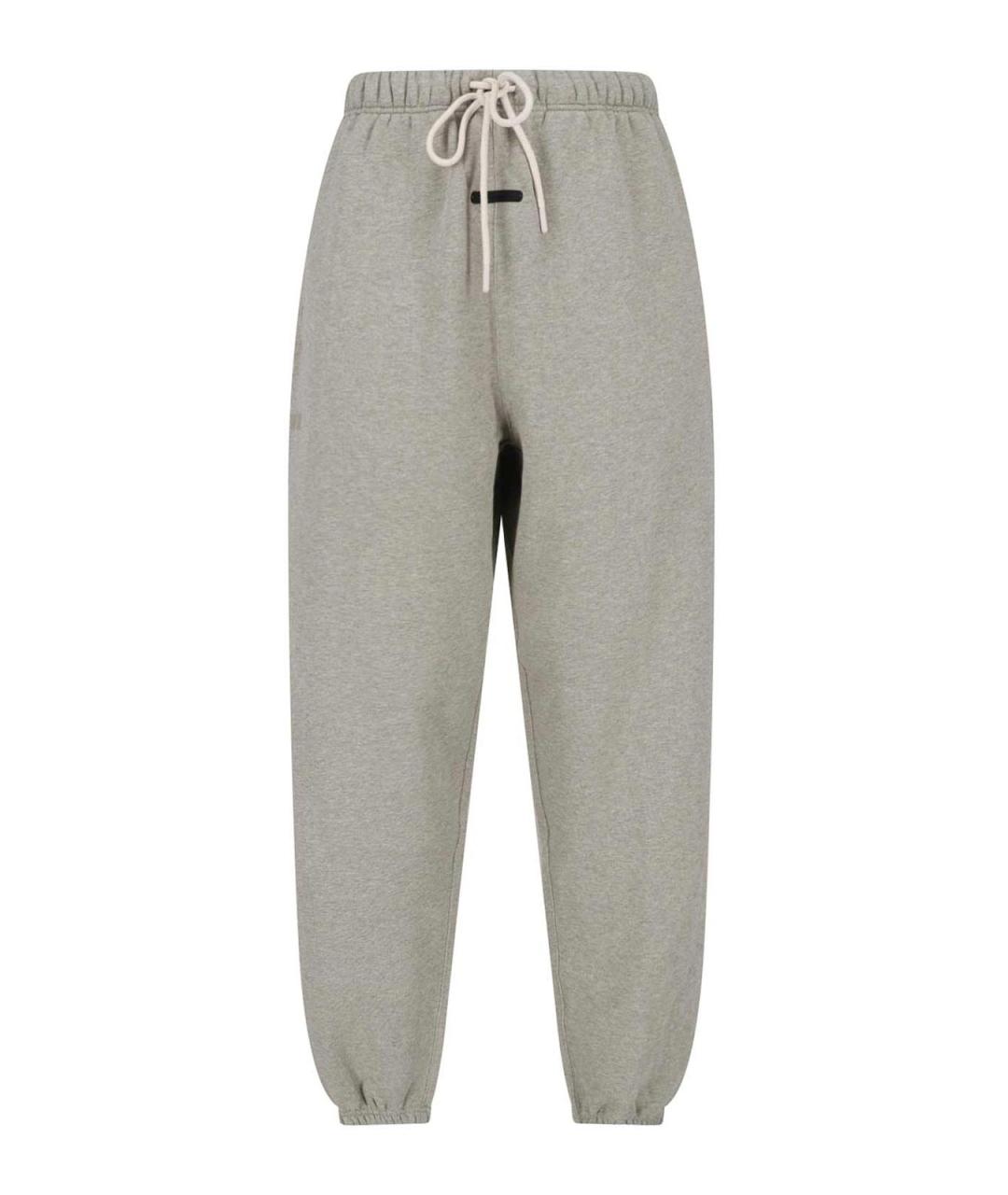 FEAR OF GOD Серые хлопковые повседневные брюки, фото 1
