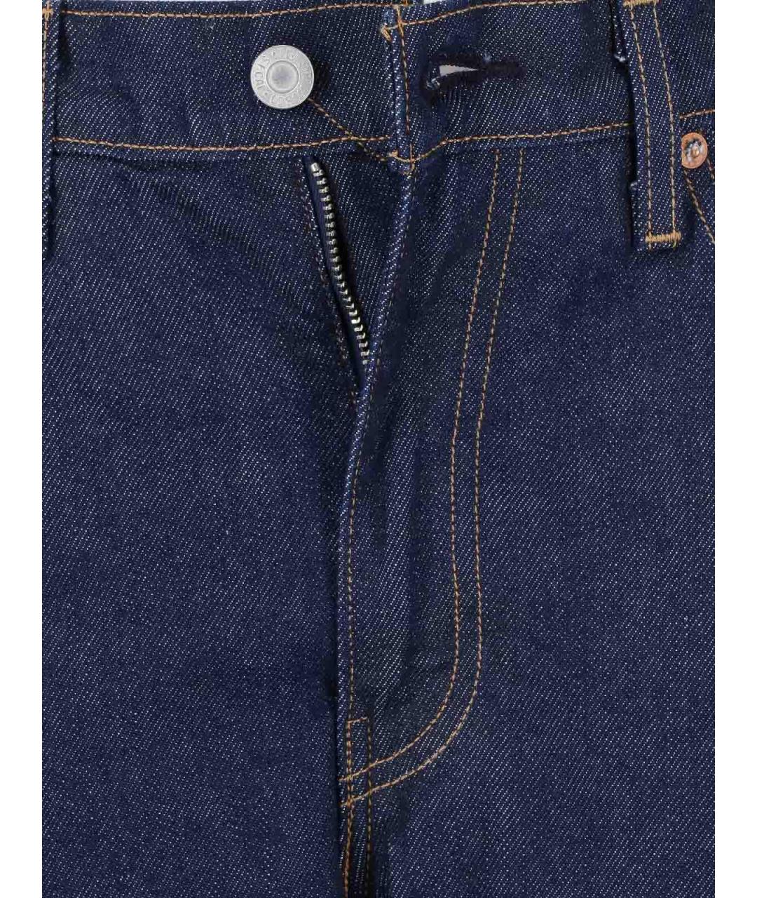 LEVI'S Синие хлопковые джинсы скинни, фото 4