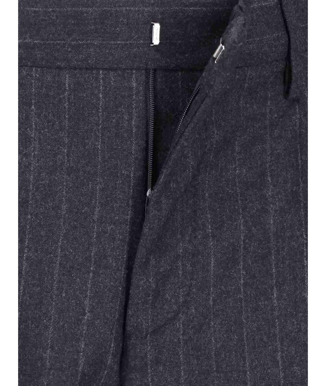 LARDINI Антрацитовый классический костюм, фото 5