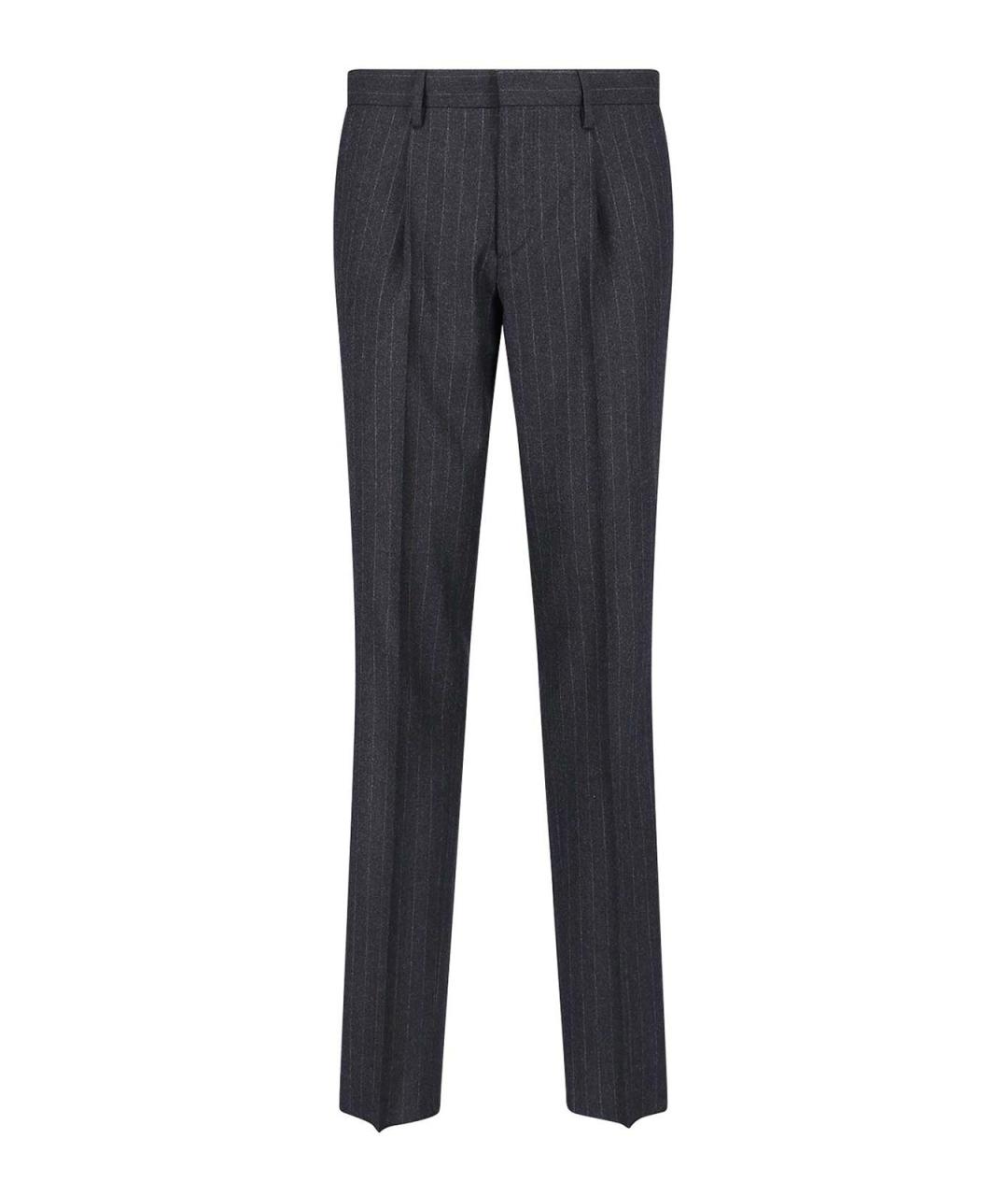 LARDINI Антрацитовый классический костюм, фото 6