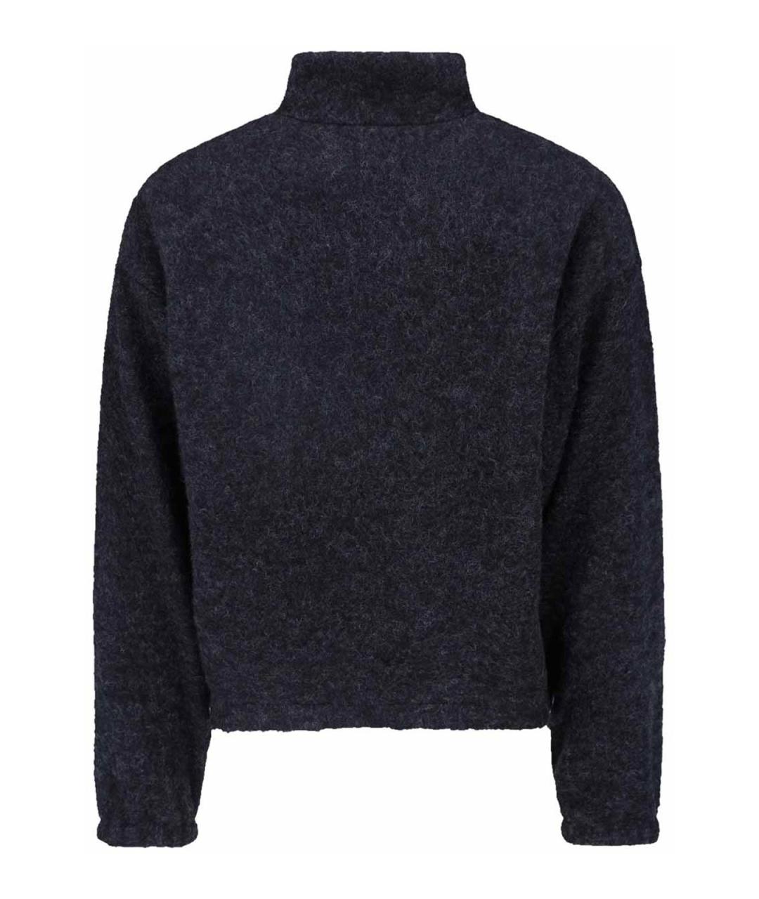 JIL SANDER Антрацитовая шерстяная куртка, фото 2