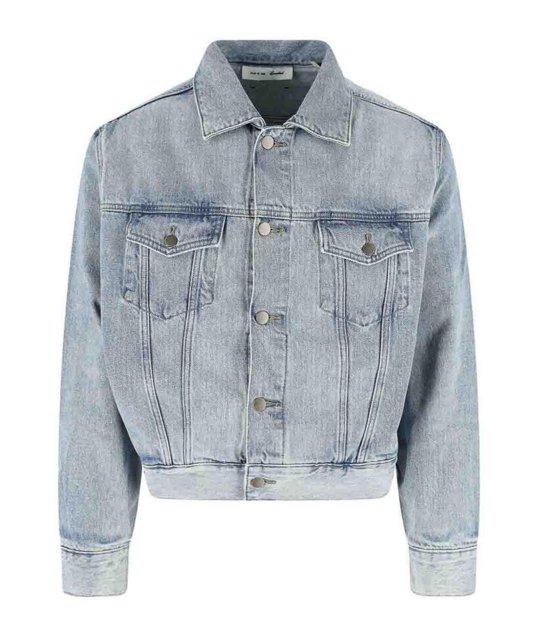 FEAR OF GOD Голубая хлопковая куртка, фото 1