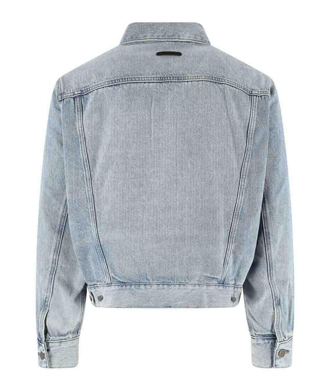 FEAR OF GOD Голубая хлопковая куртка, фото 2