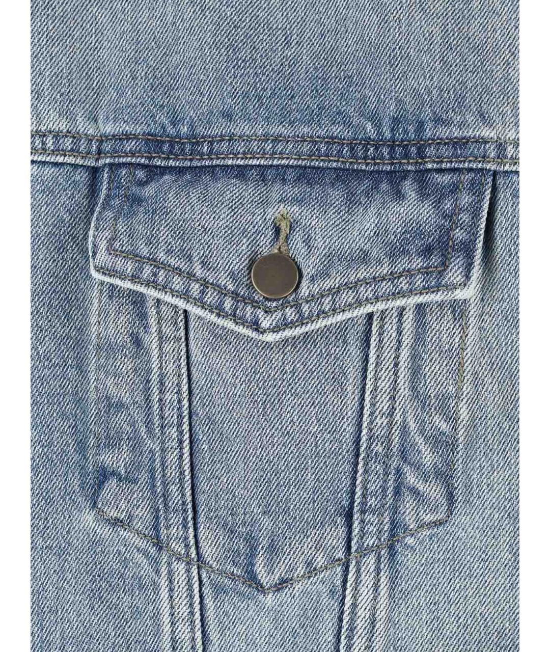 FEAR OF GOD Голубая хлопковая куртка, фото 3