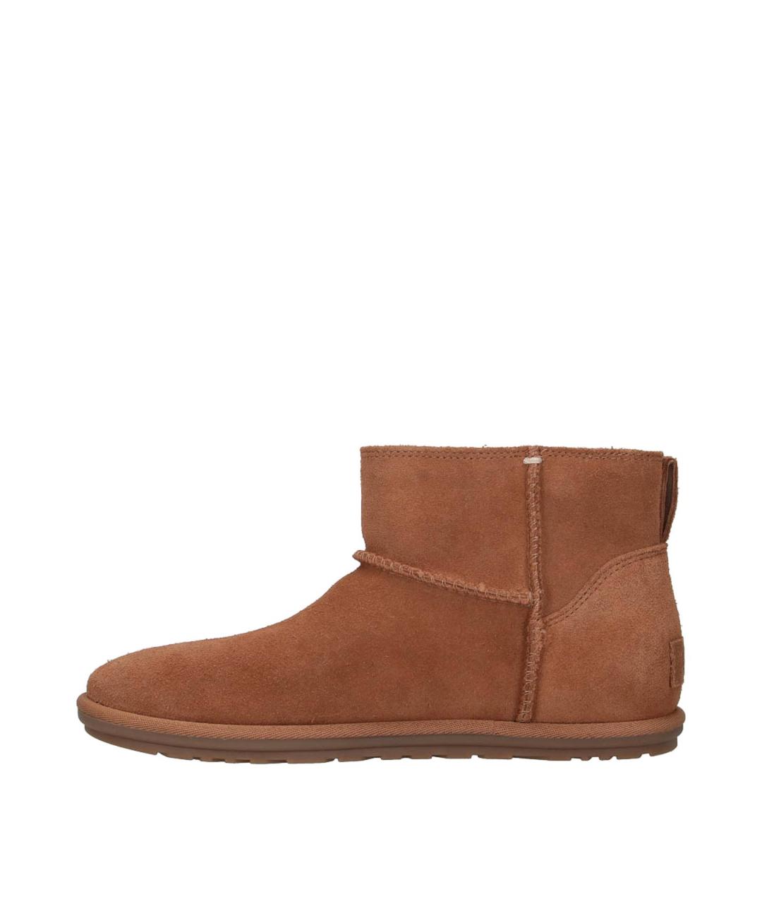 UGG Коричневые замшевые ботинки, фото 3