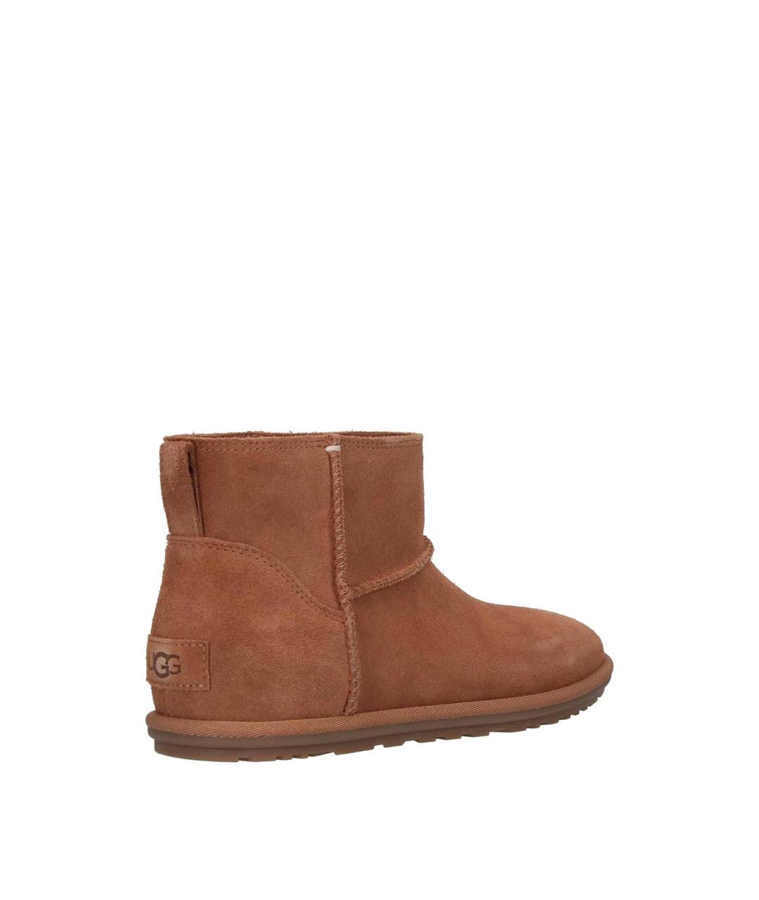 UGG Коричневые замшевые ботинки, фото 4