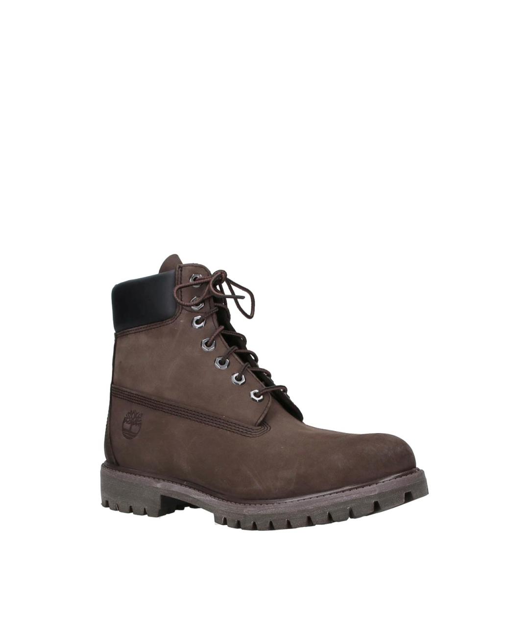 TIMBERLAND Коричневые замшевые высокие ботинки, фото 2