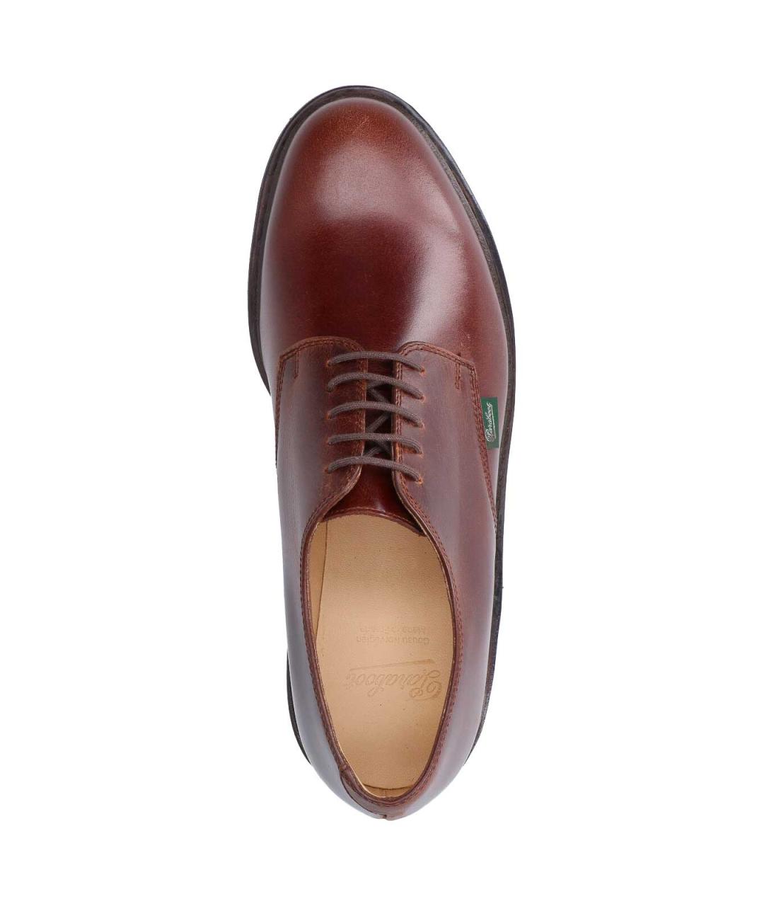 PARABOOT Коричневые кожаные туфли, фото 5
