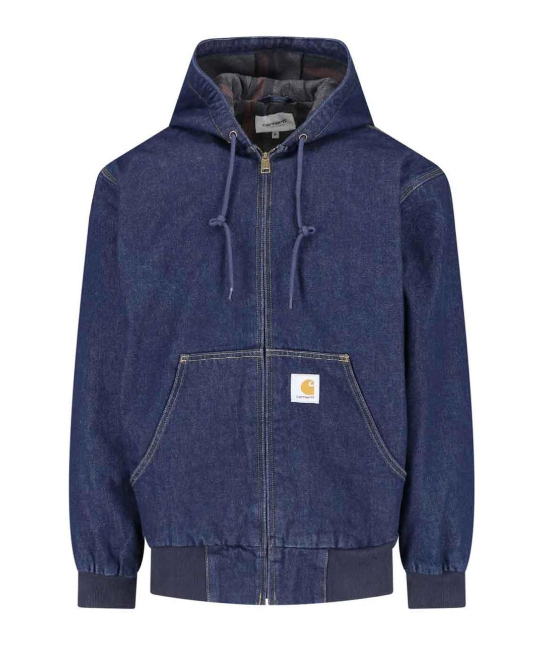 CARHARTT Синяя хлопковая куртка, фото 1