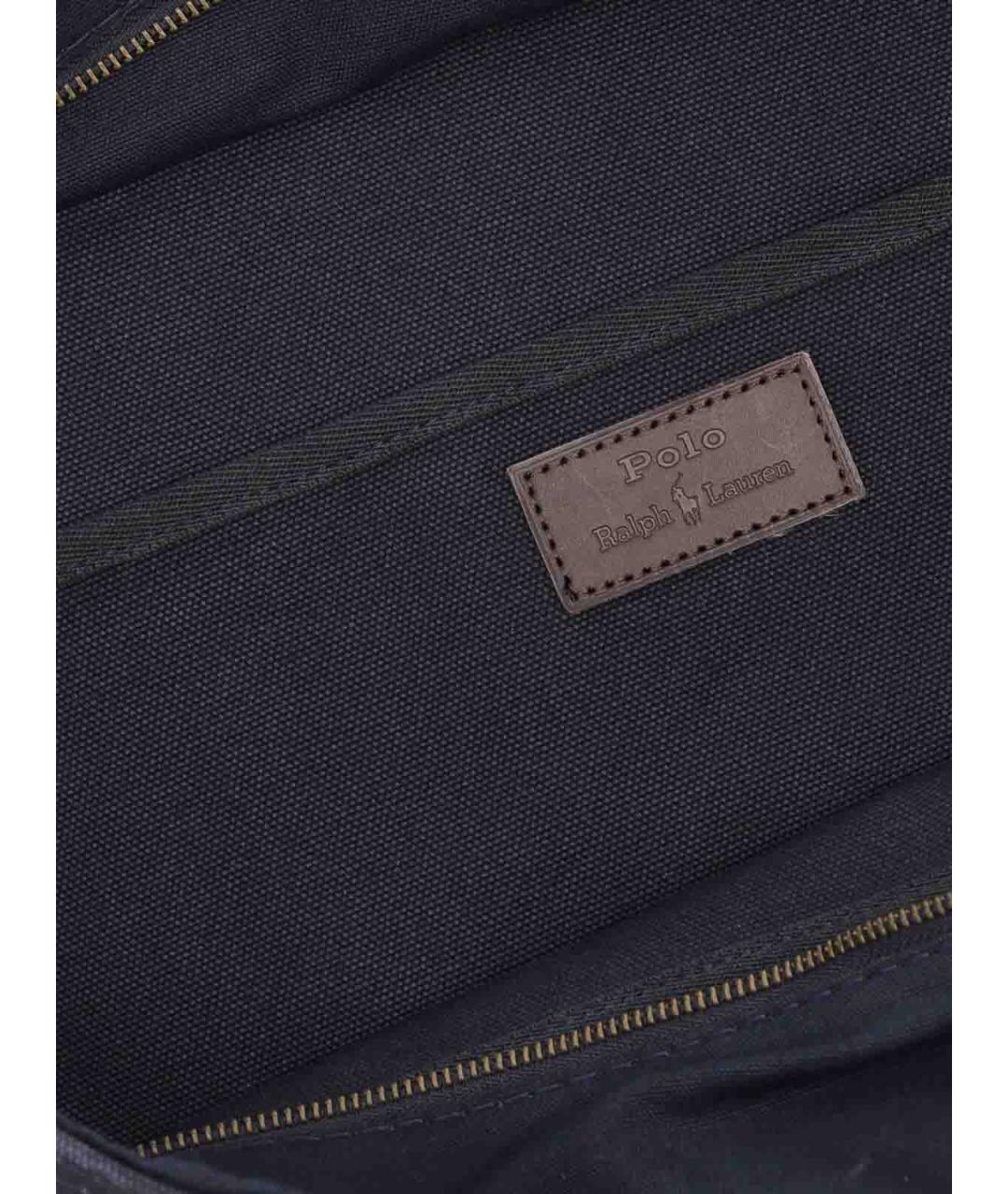 POLO RALPH LAUREN Синяя сумка тоут, фото 4
