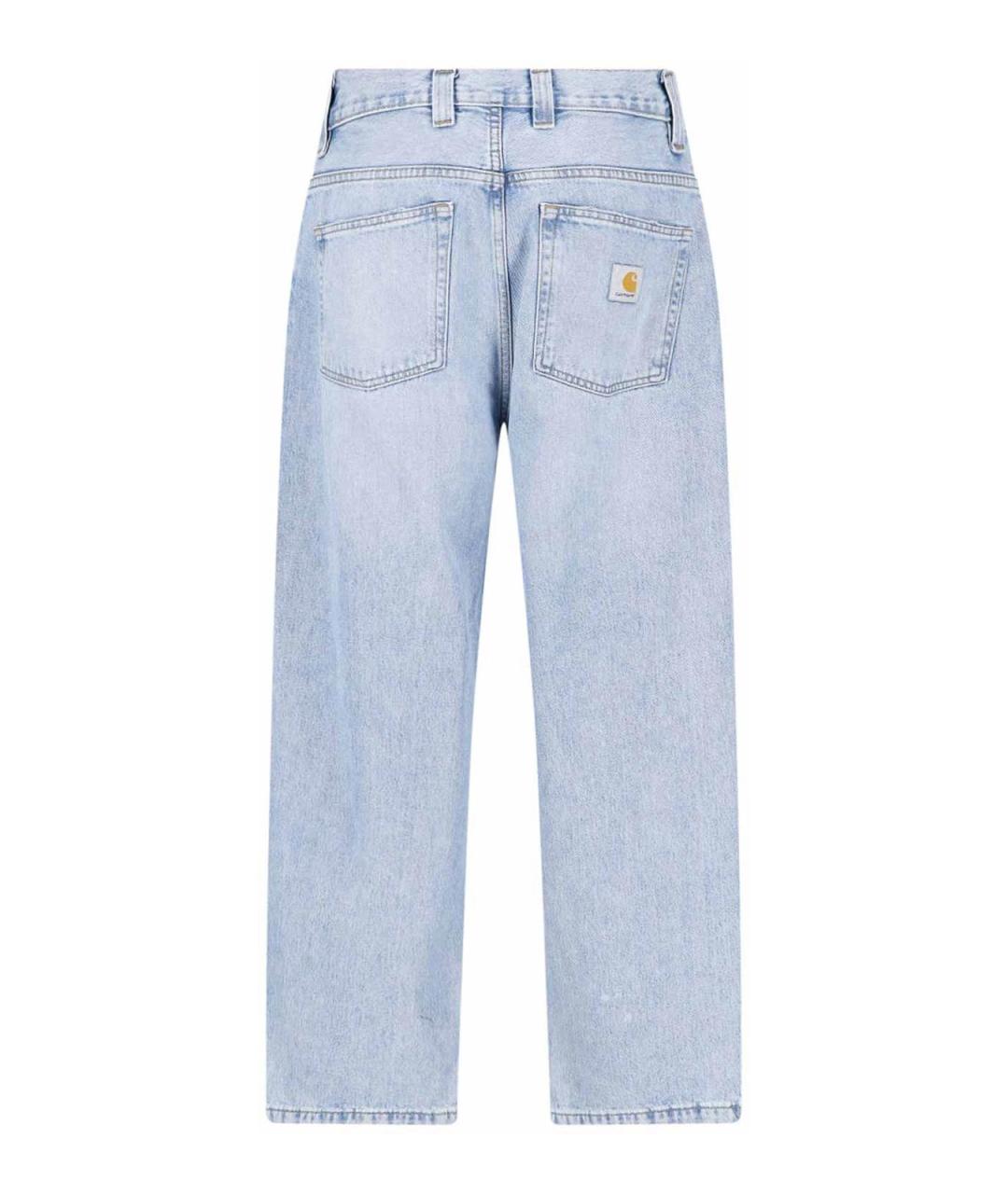 CARHARTT Синие хлопковые джинсы, фото 2