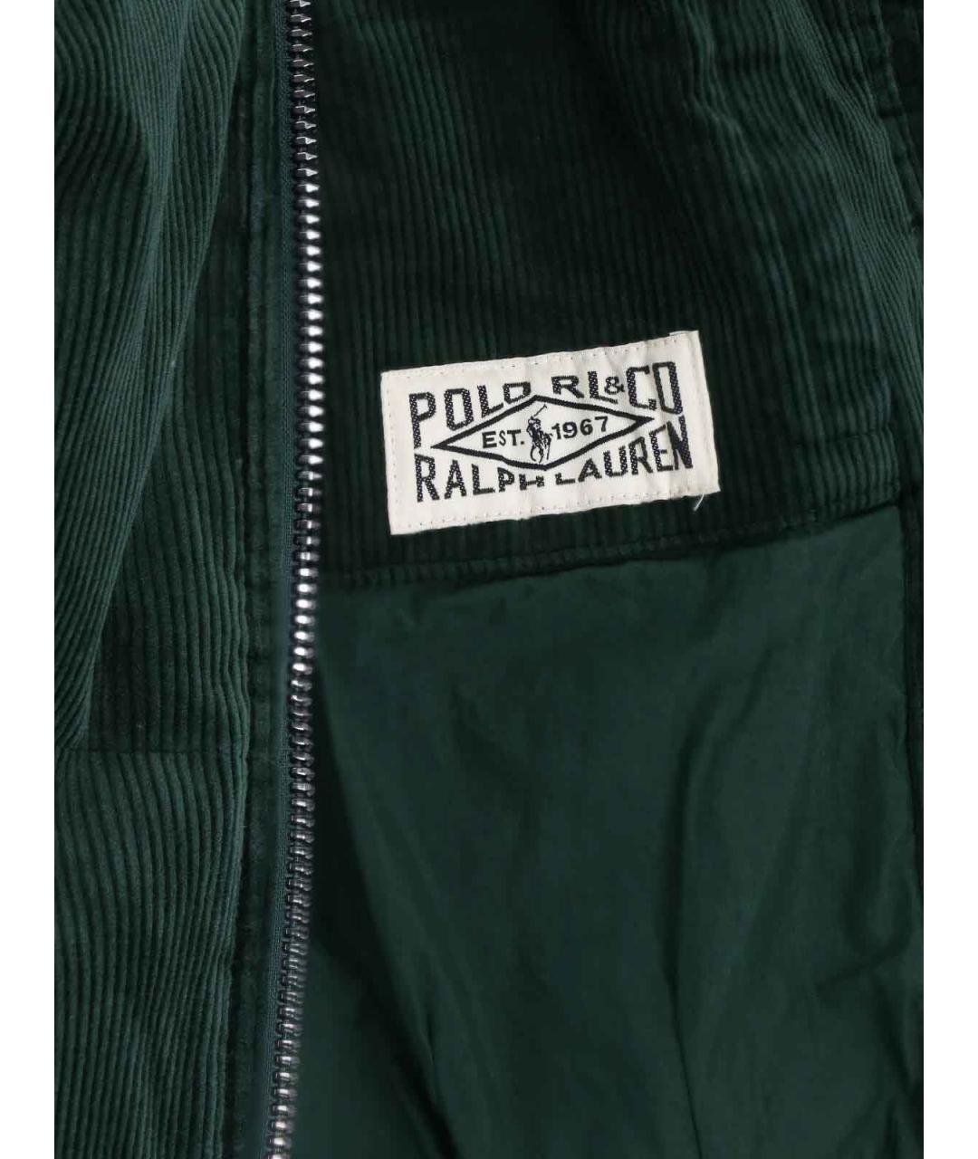 POLO RALPH LAUREN Зеленый пуховик, фото 5