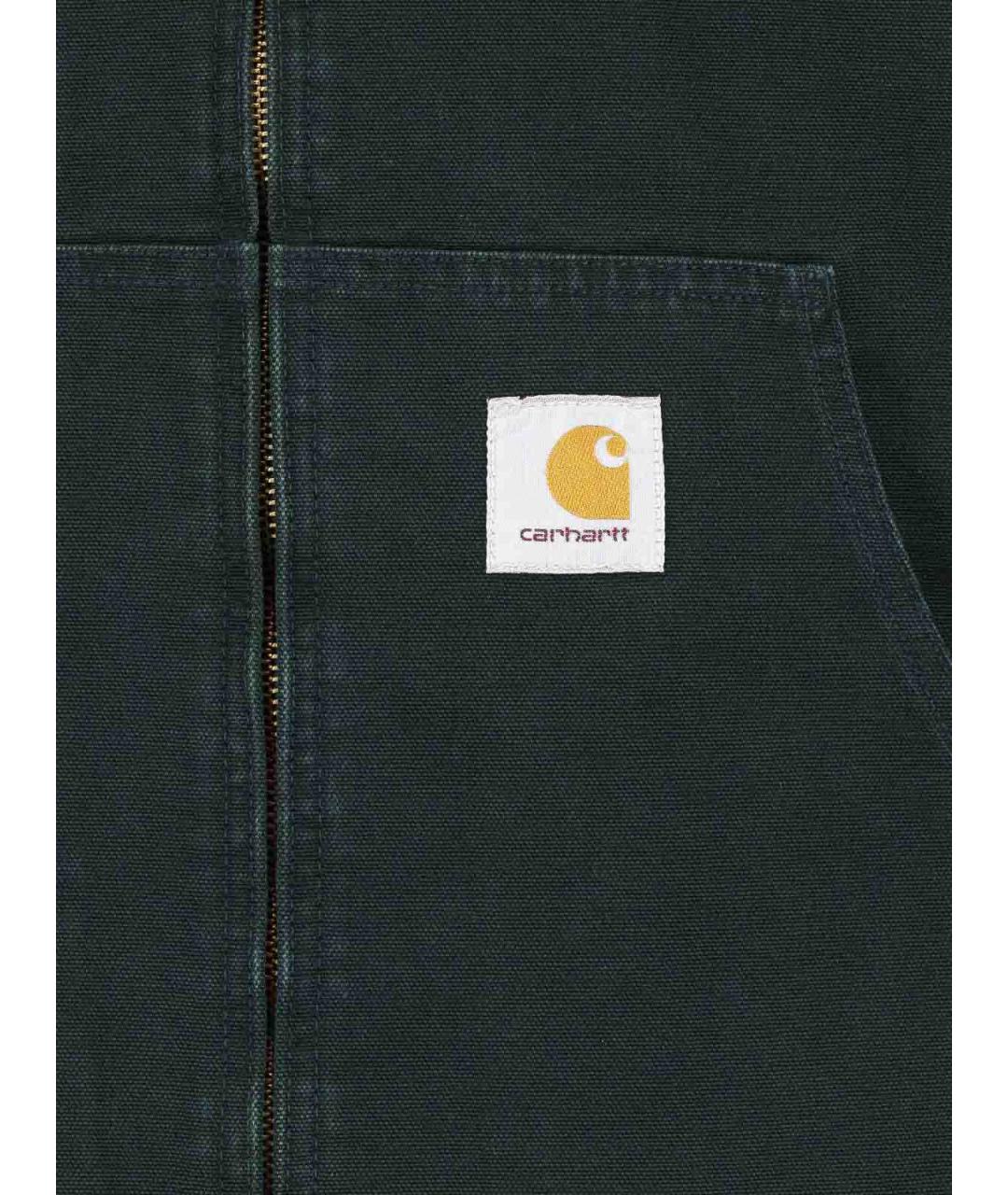 CARHARTT Зеленая хлопковая куртка, фото 4