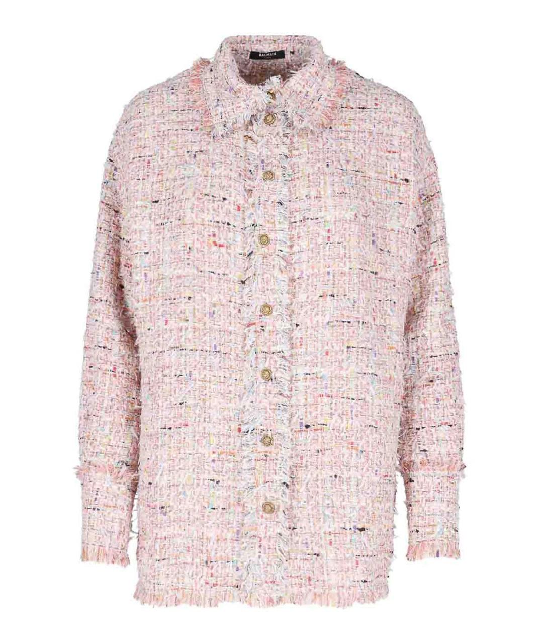 BALMAIN Мульти твидовая рубашка, фото 1