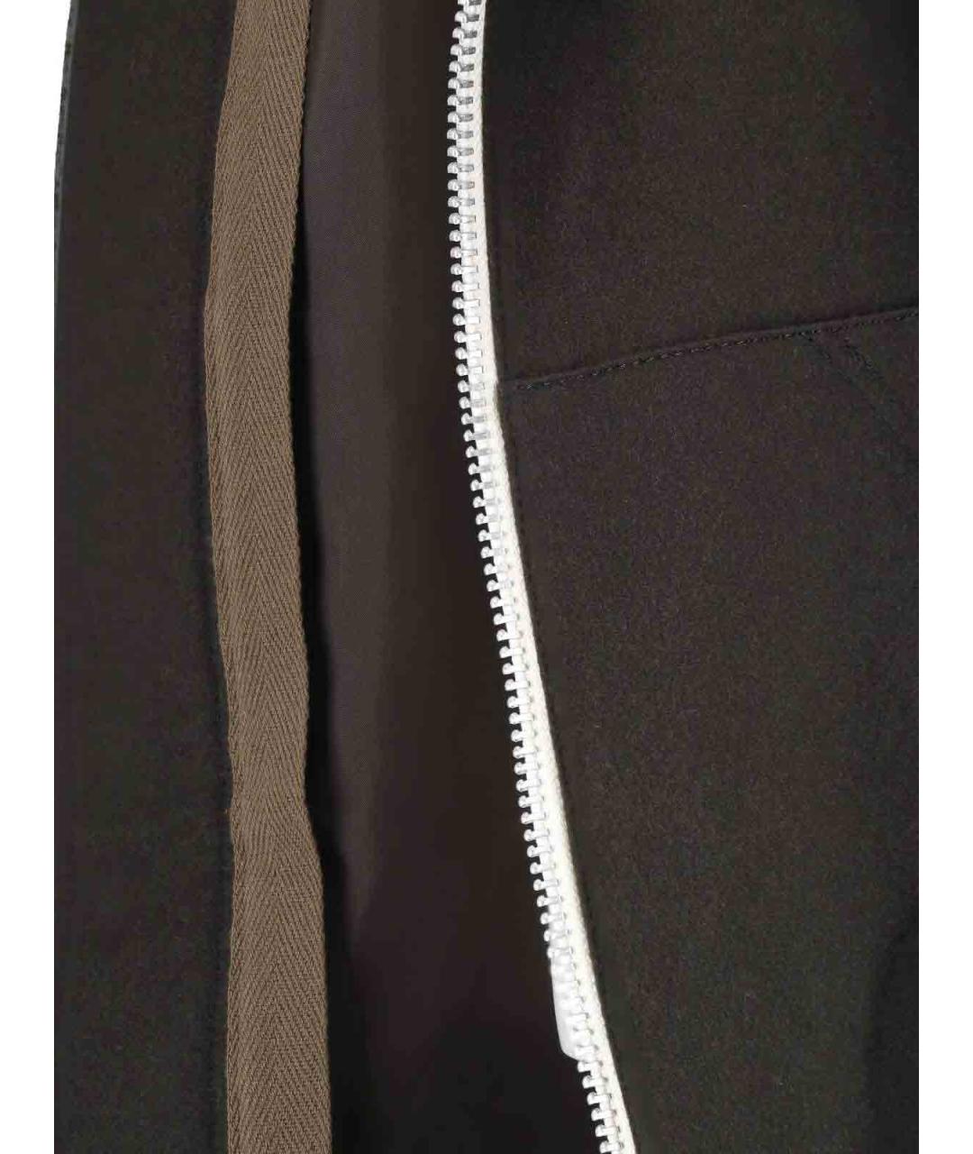 SACAI Зеленая шерстяная куртка, фото 4