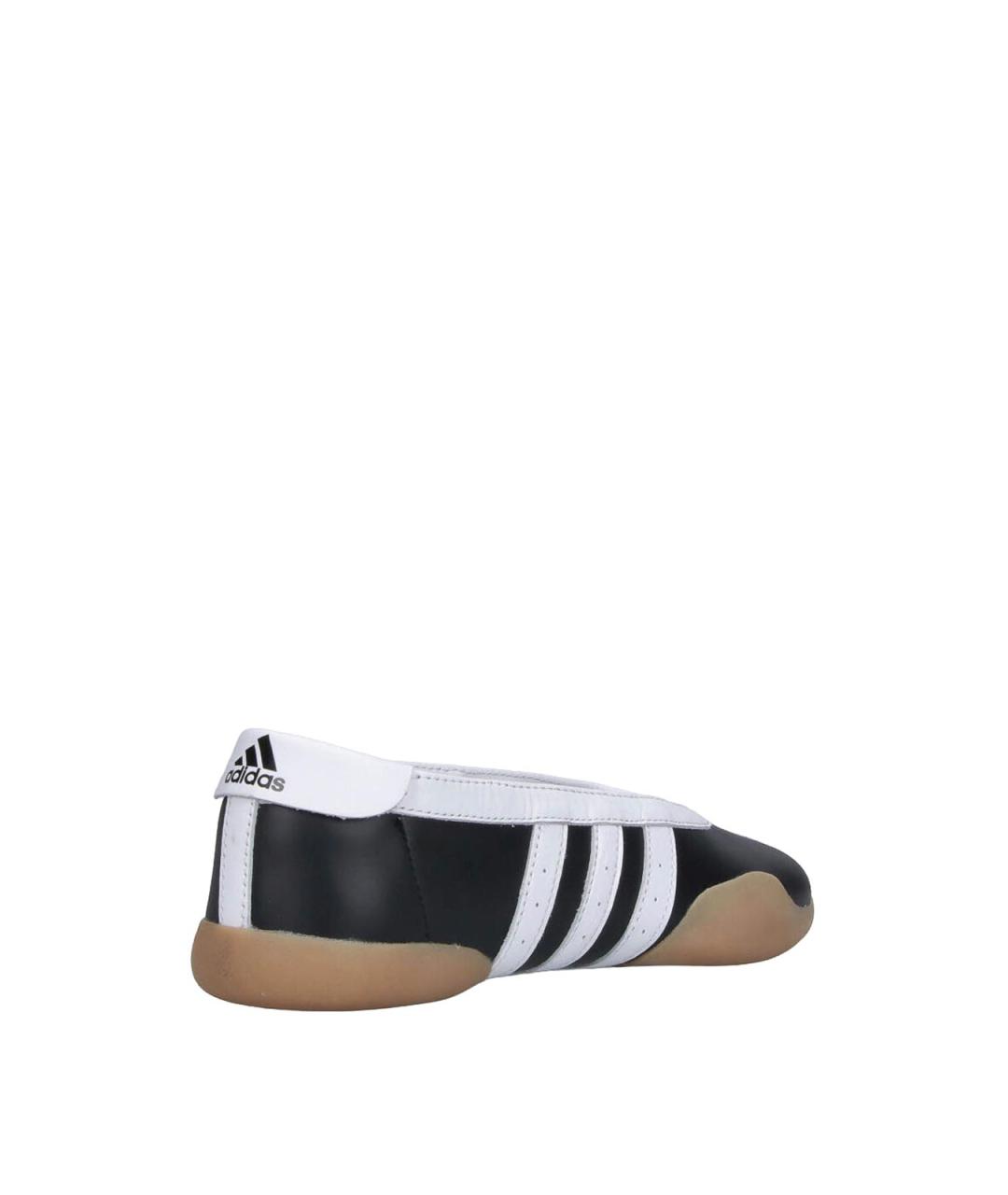 ADIDAS Черные кожаные балетки, фото 4