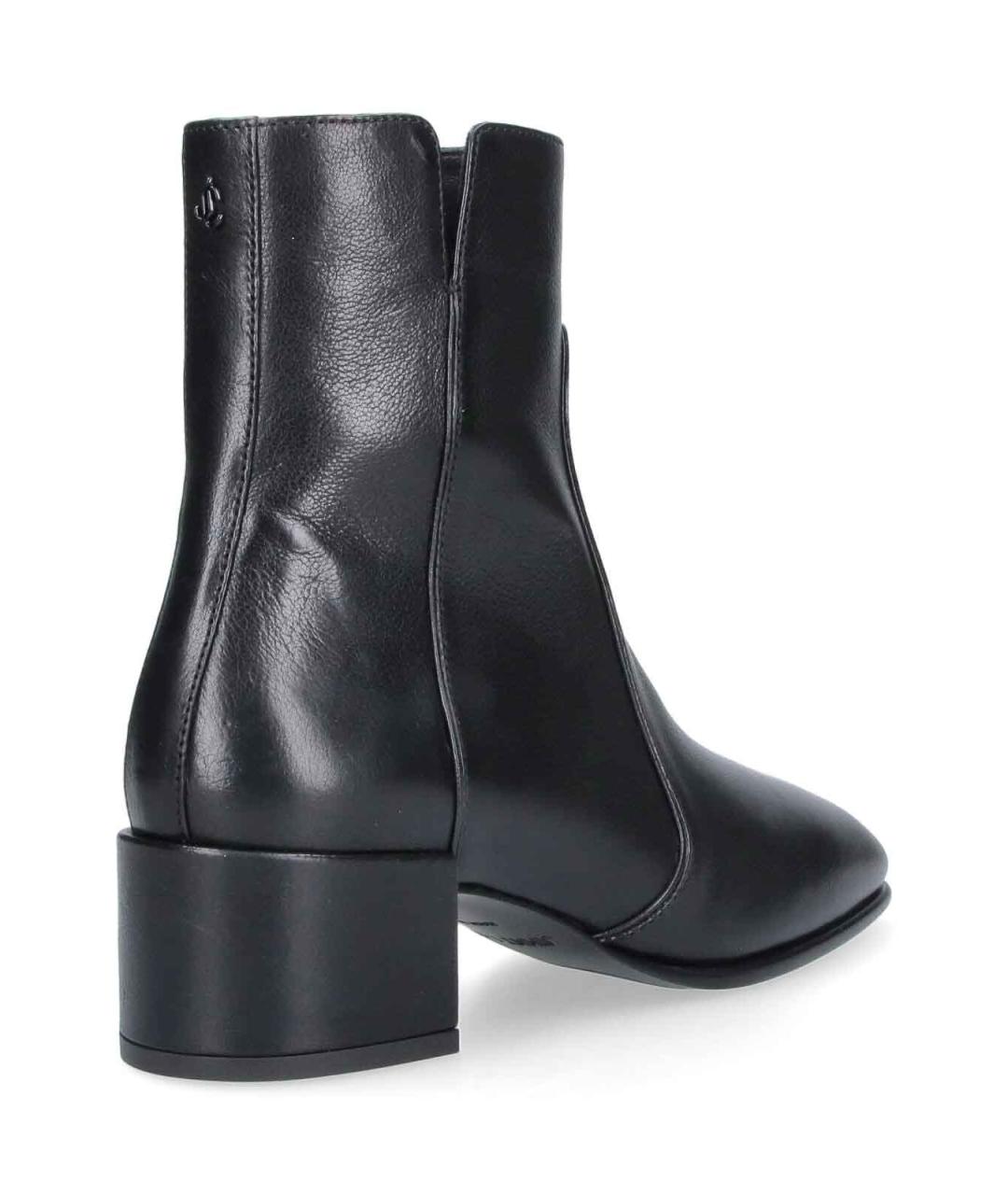 JIMMY CHOO Черные кожаные ботильоны, фото 4
