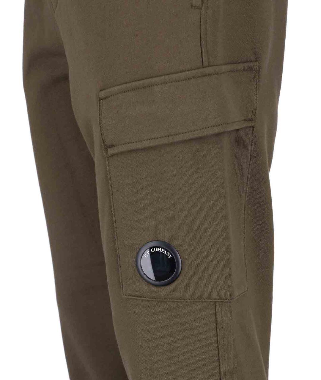 CP COMPANY Хаки хлопковые повседневные брюки, фото 4