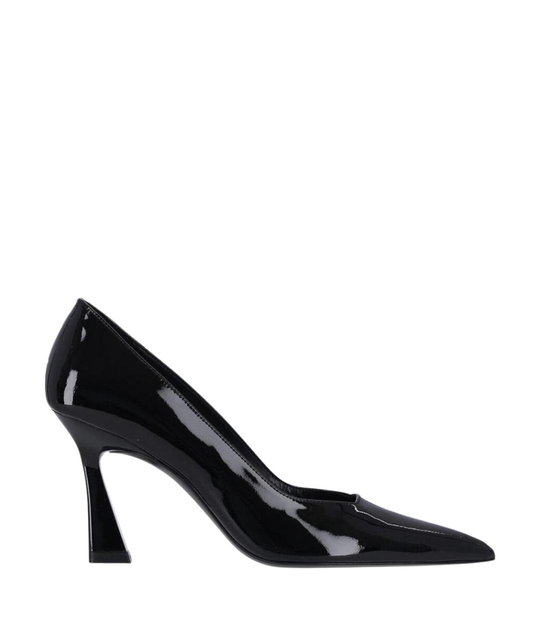 STUART WEITZMAN Черные кожаные туфли, фото 1