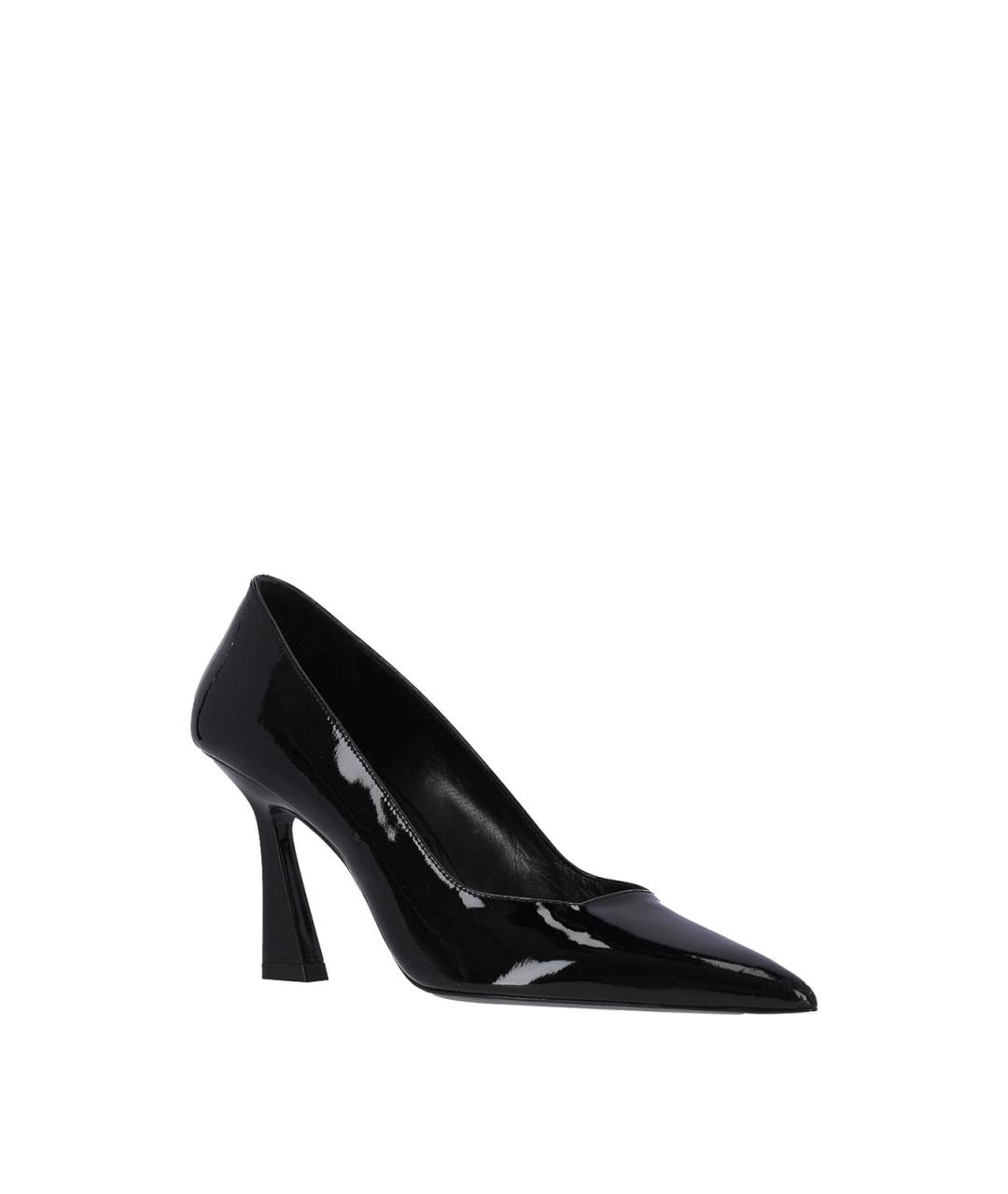 STUART WEITZMAN Черные кожаные туфли, фото 2