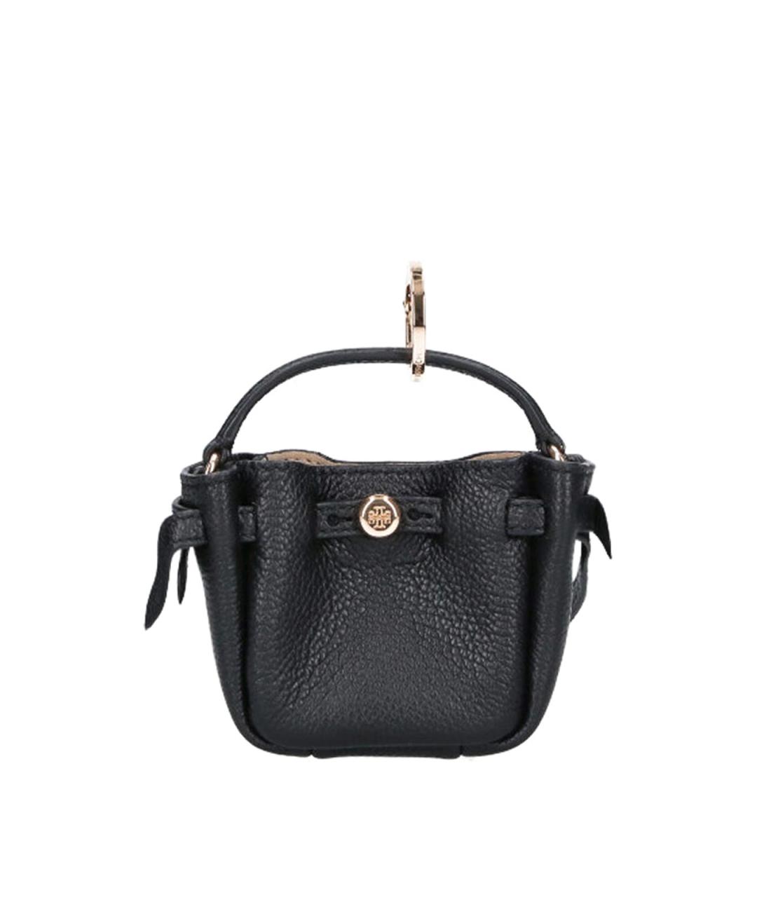 TORY BURCH Черный брелок, фото 1
